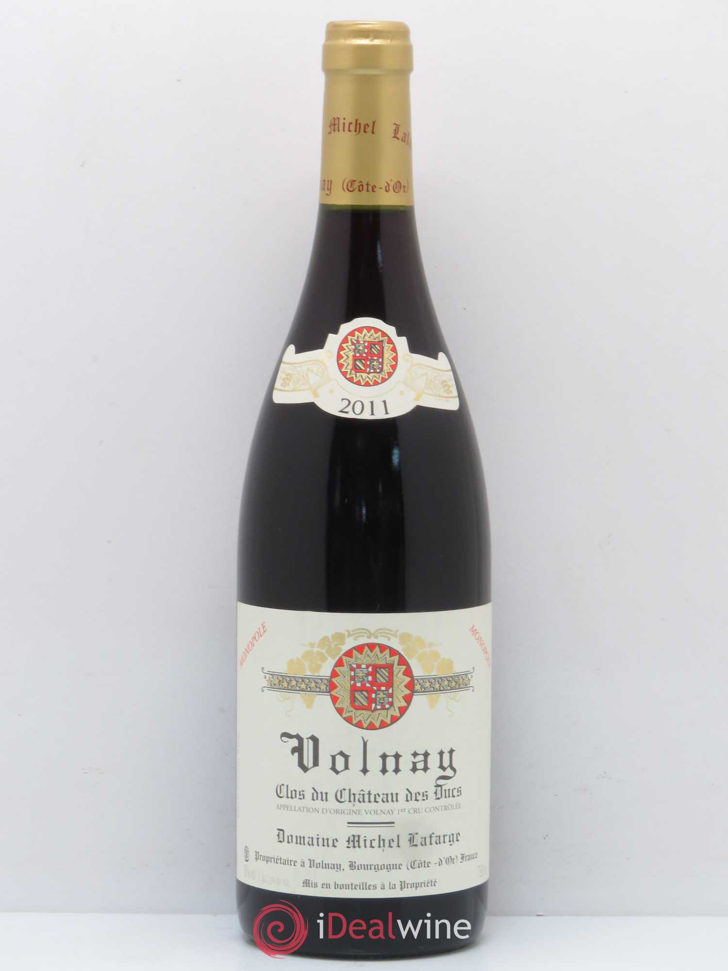 Volnay 1er Cru Clos du Château des Ducs Lafarge (Domaine) 2011 - Posten von 1 Flasche - 0