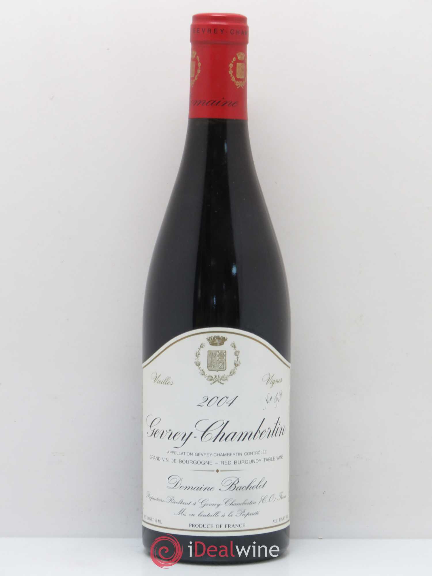 Gevrey-Chambertin Vieilles Vignes Bachelet 2004 - Posten von 1 Flasche - 0
