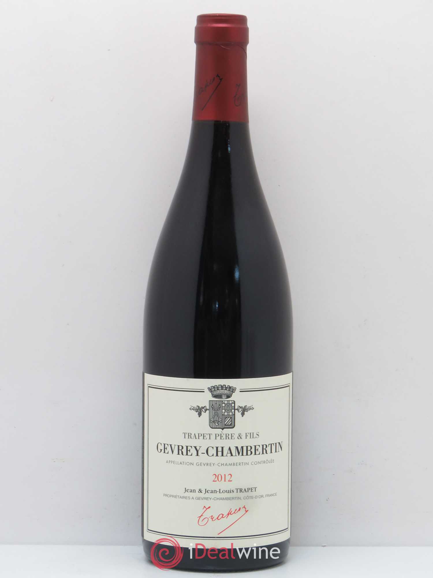 Gevrey-Chambertin Domaine Trapet 2012 - Lot de 1 bouteille - 0