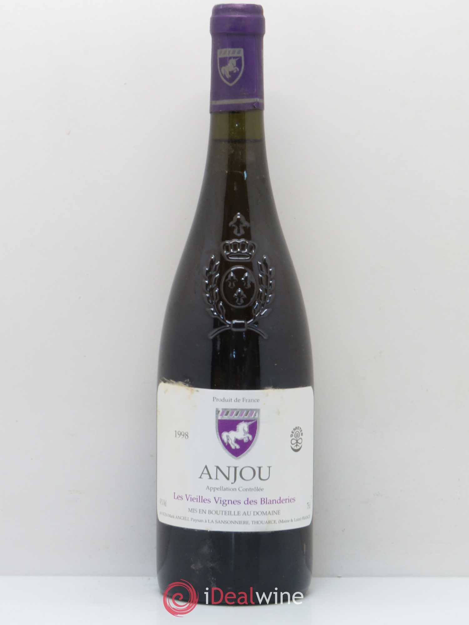 Anjou Les Vieilles vignes des Blanderies Mark Angeli 1998 - Posten von 1 Flasche - 0