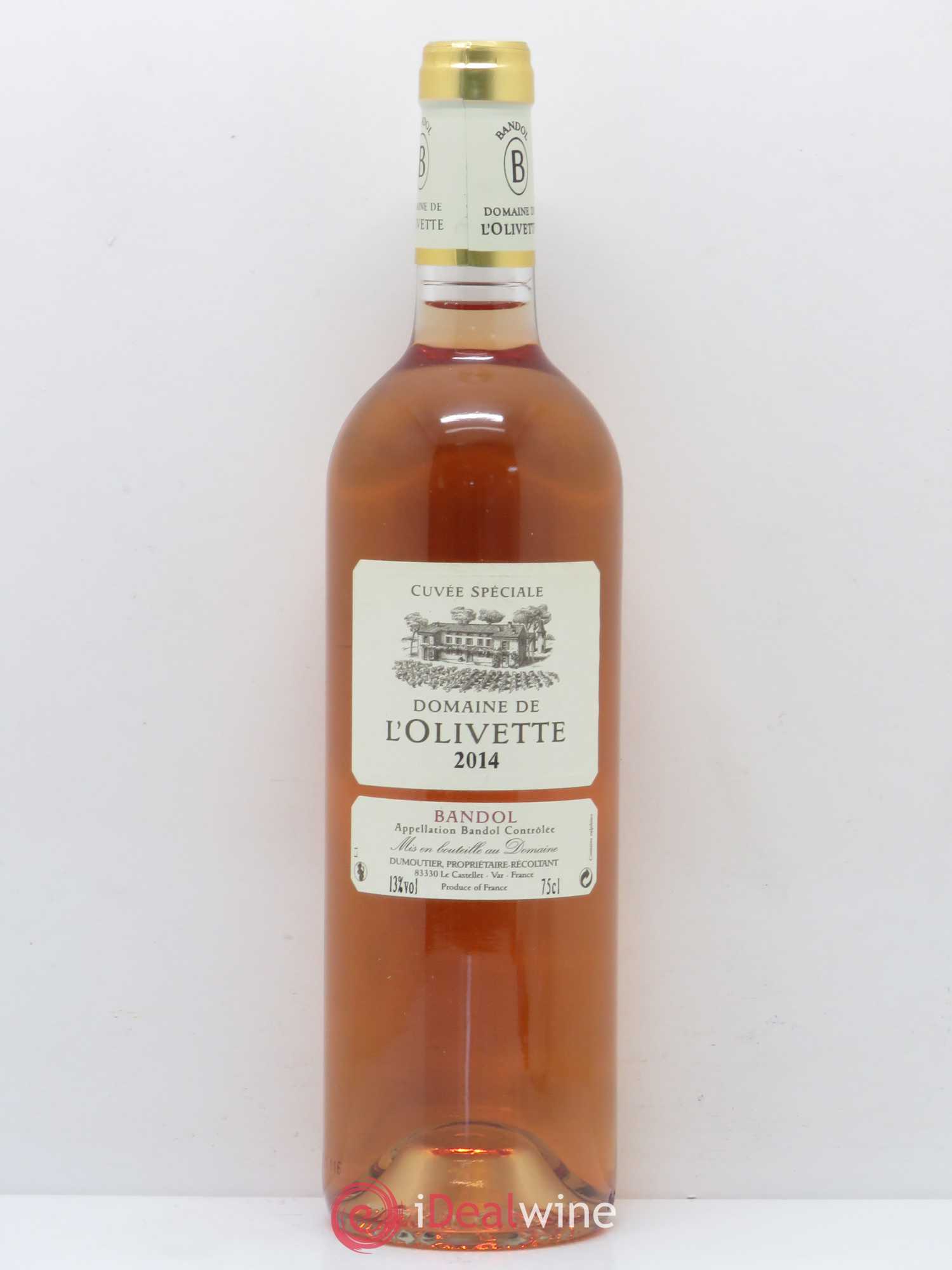 Bandol Cuvée spéciale Domaine de L'Olivette 2014 - Posten von 1 Flasche - 0