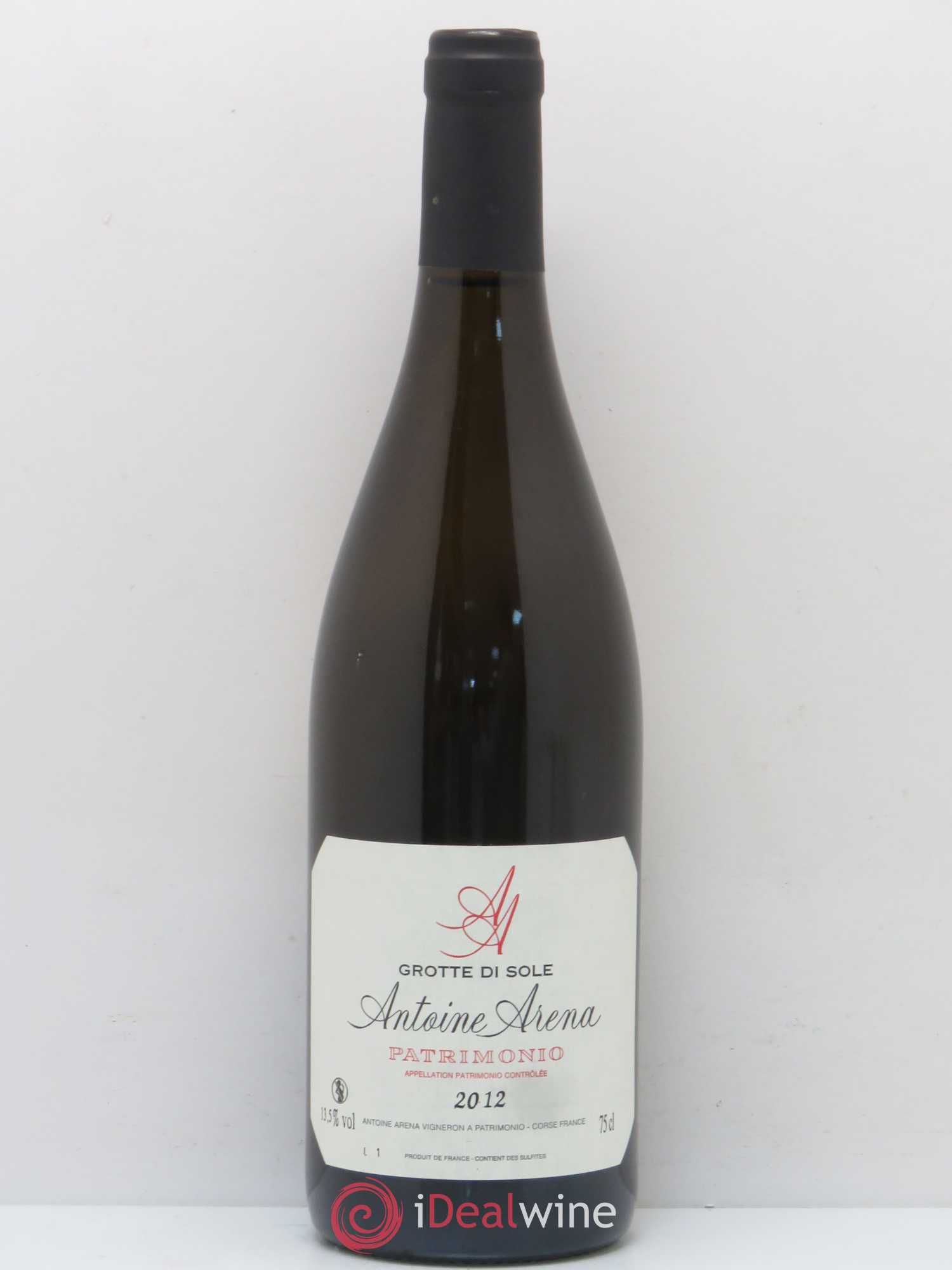 Patrimonio Grotte di Sole Antoine Arena 2012 - Lot de 1 bouteille - 0