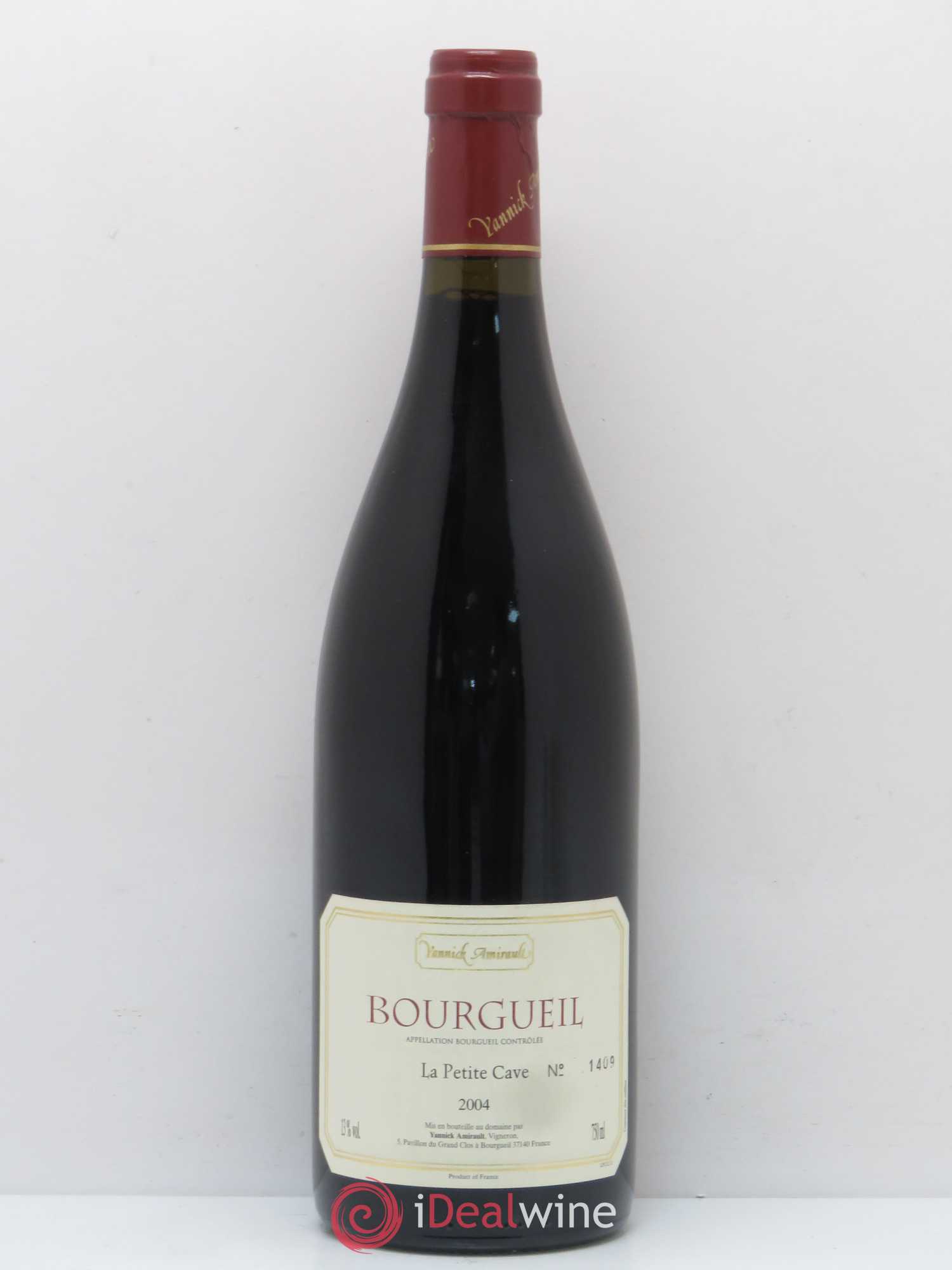 Bourgueil Petite cave Yannick Amirault (Domaine) 2004 - Lot de 1 bouteille - 0
