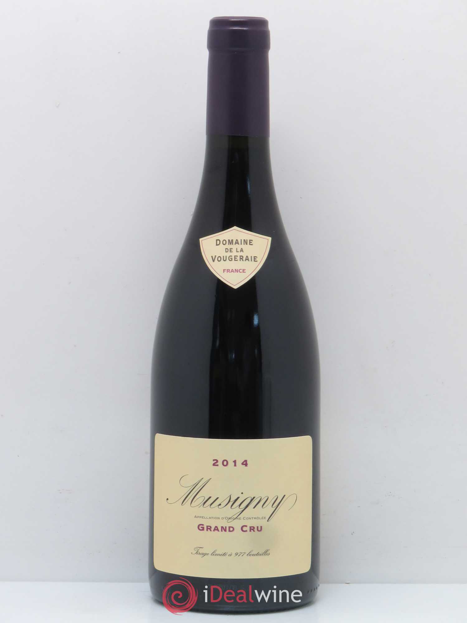 Musigny Grand Cru La Vougeraie 2014 - Lot de 1 bouteille - 0