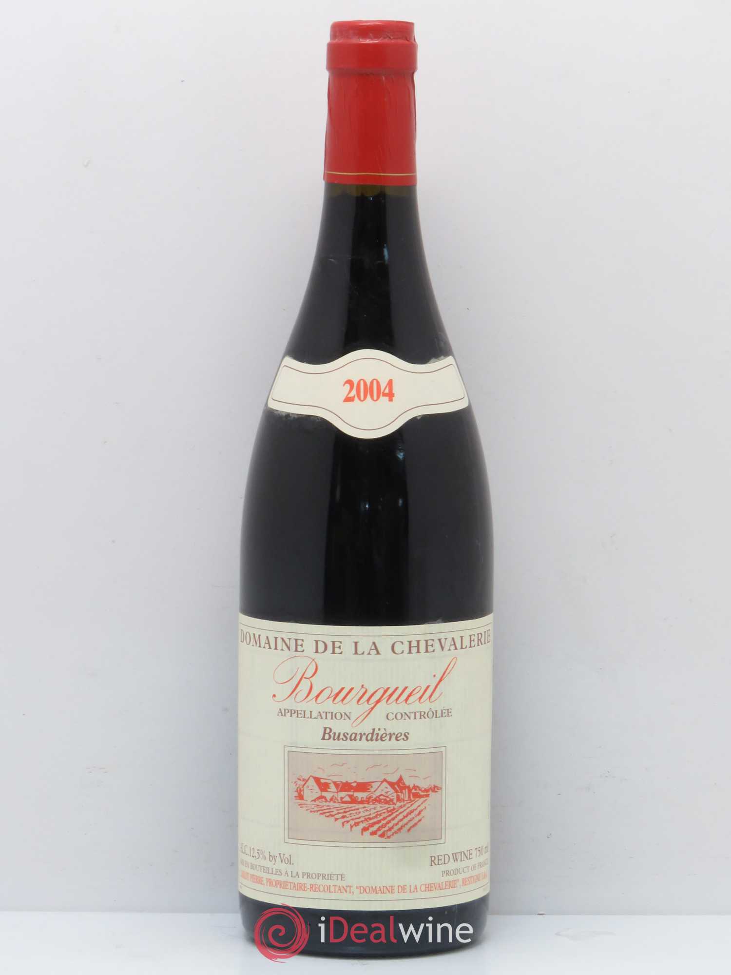 Bourgueil Busardières Domaine de la Chevalerie 2004 - Lot de 1 bouteille - 0