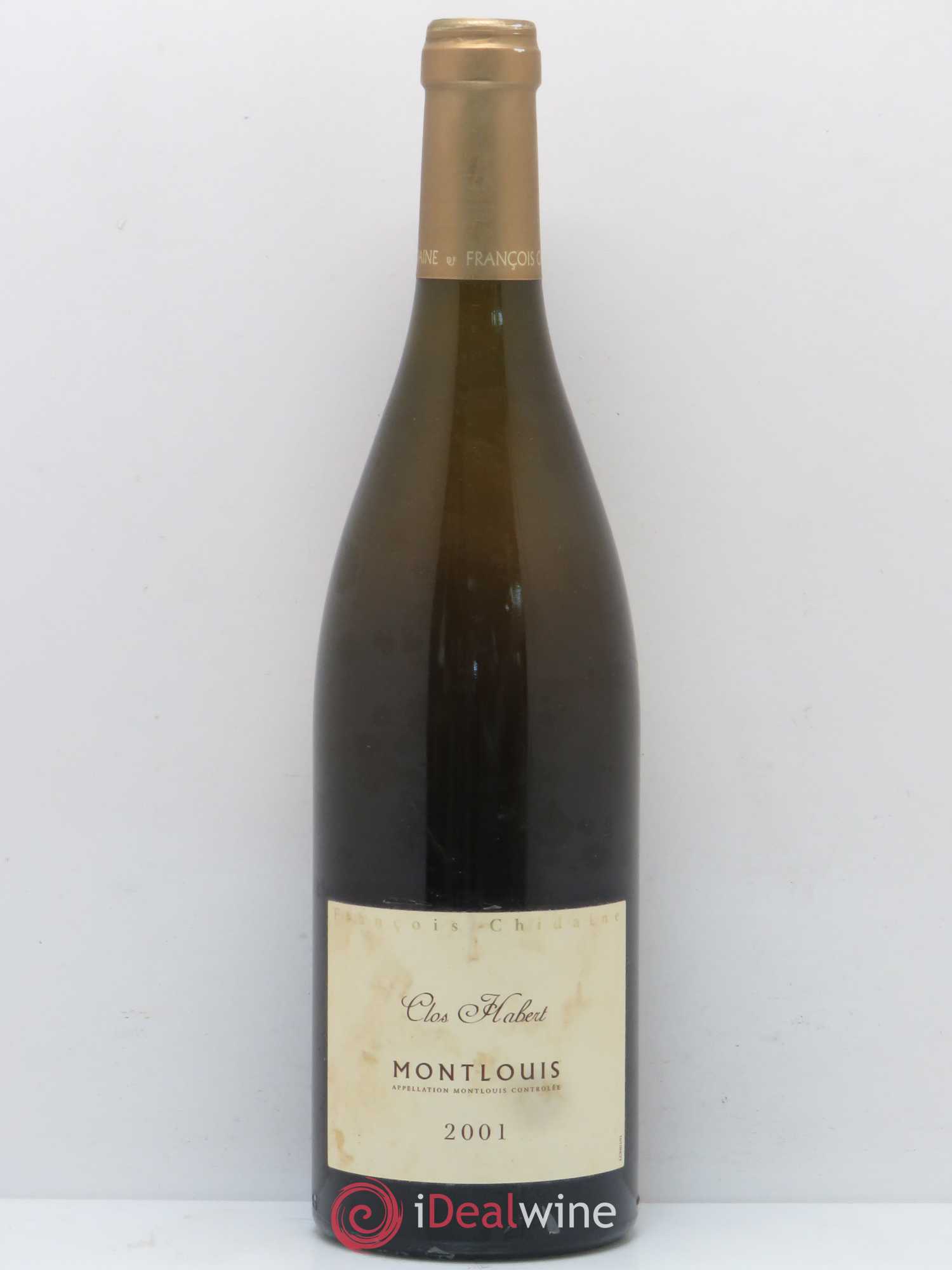 Montlouis-sur-Loire Clos Habert François Chidaine 2001 - Lot de 1 bouteille - 0