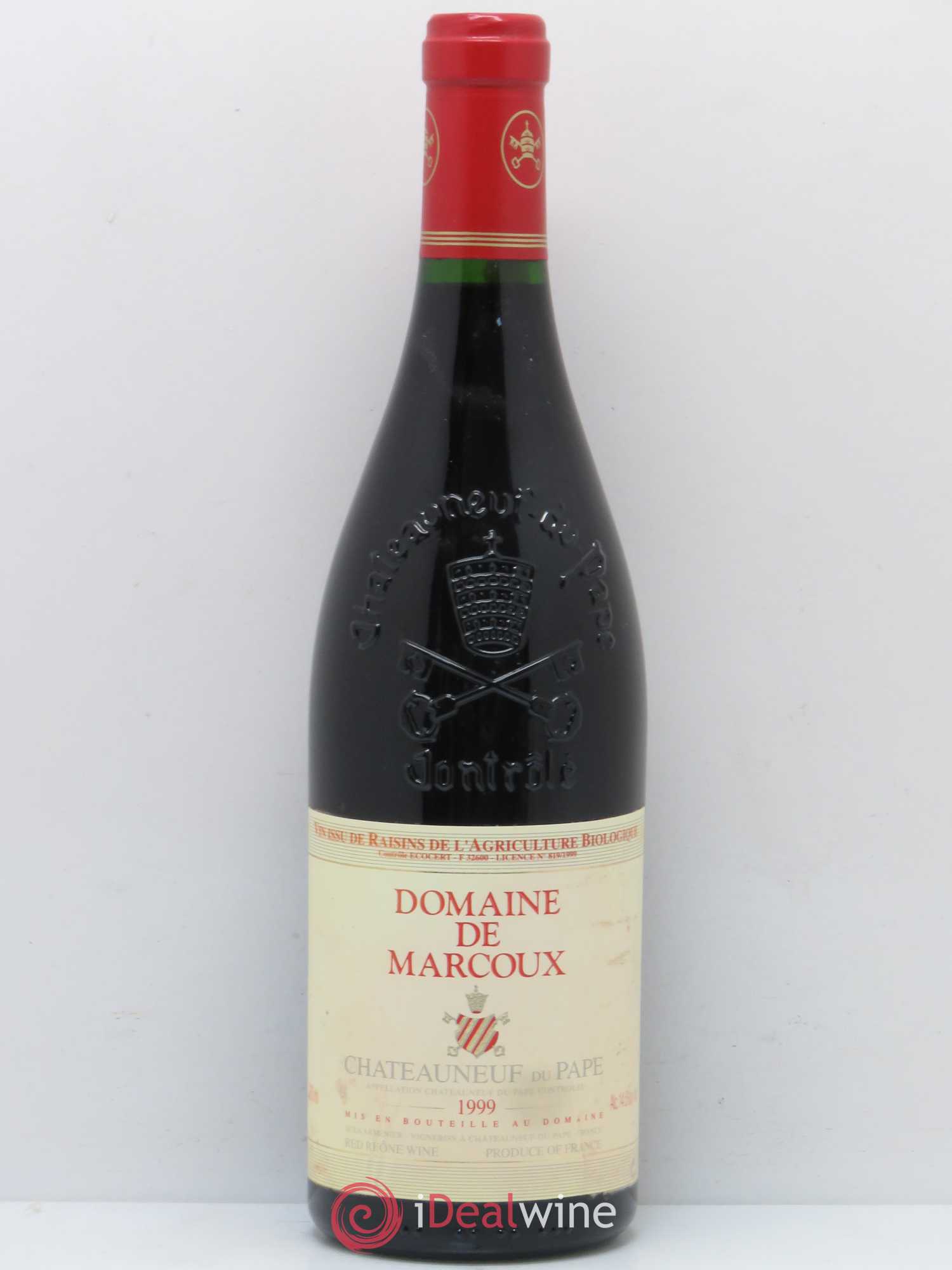 Châteauneuf-du-Pape Marcoux (Domaine de) 1999 - Lot de 1 bouteille - 0