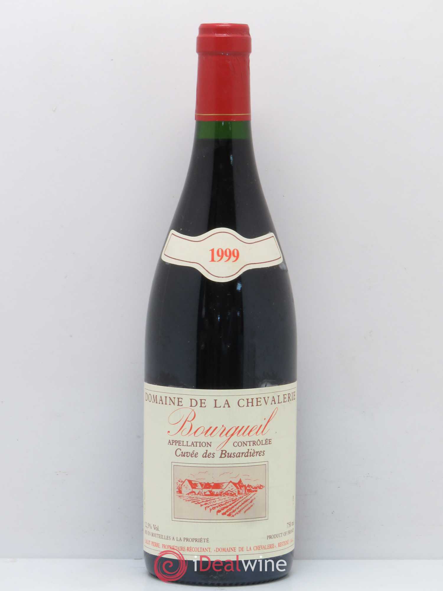 Bourgueil Busardières Domaine de la Chevalerie 1999 - Lot de 1 bouteille - 0