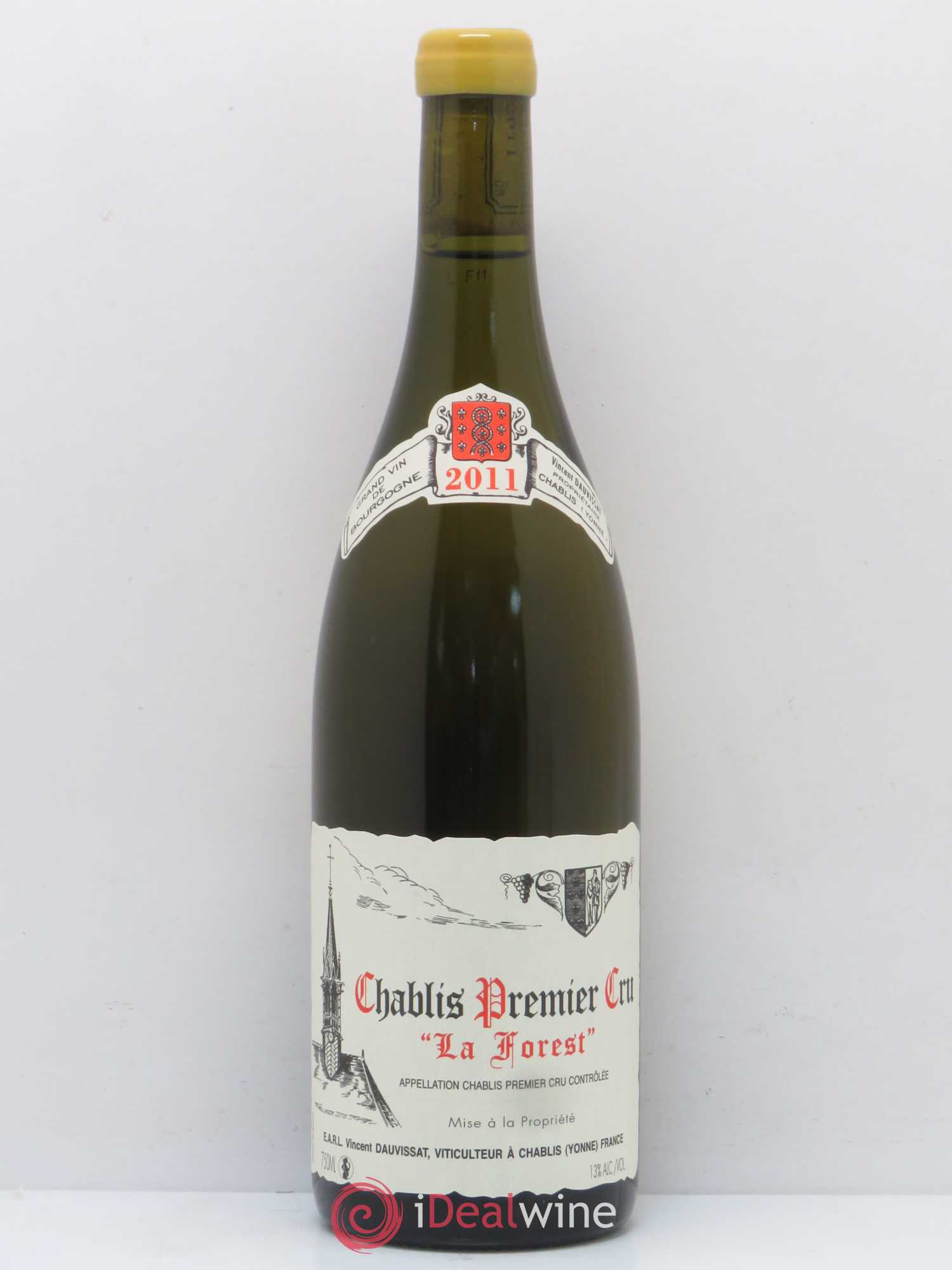 Chablis 1er Cru La Forest Vincent Dauvissat (Domaine) 2011 - Lot de 1 bouteille - 0