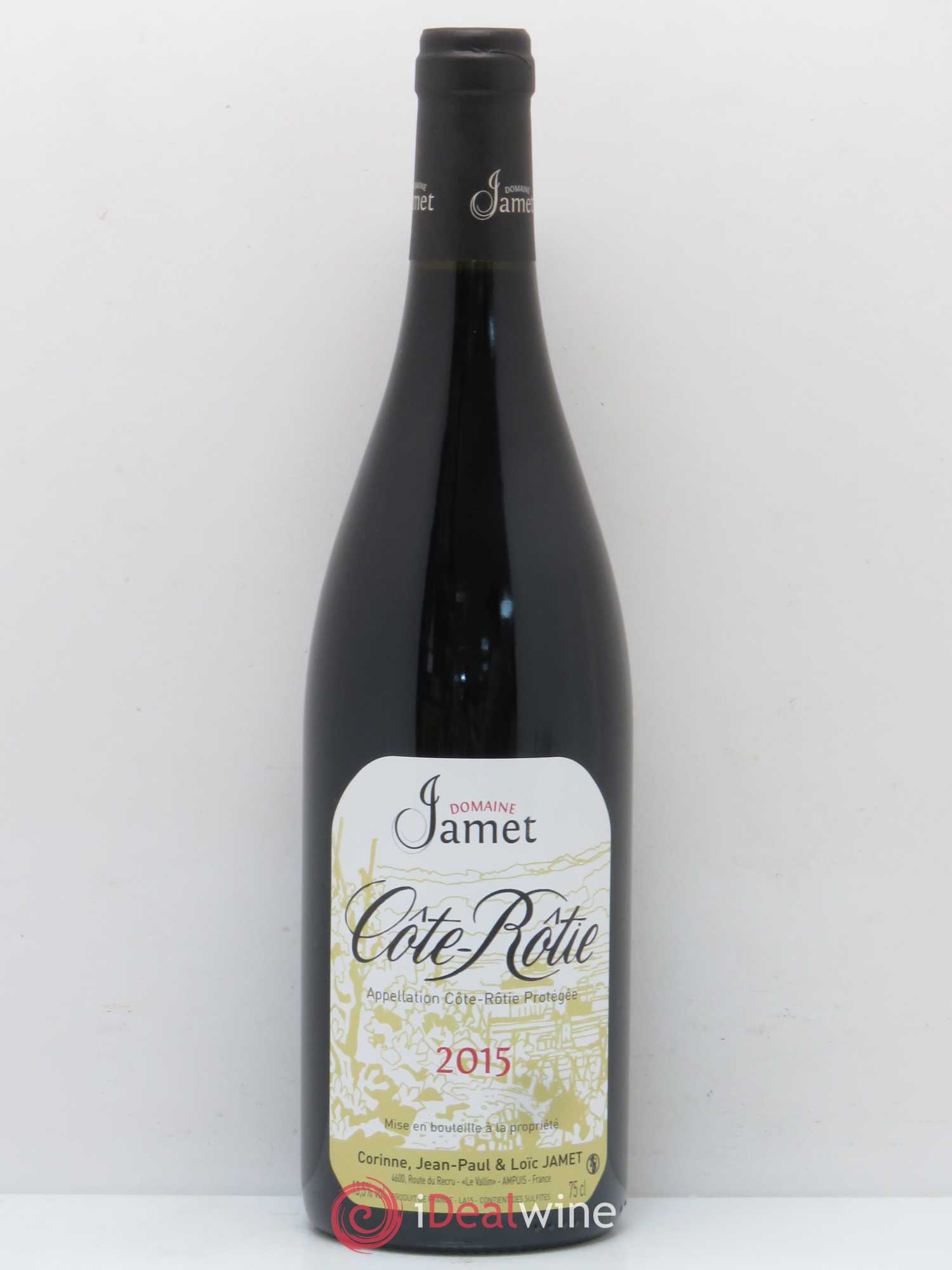 Côte-Rôtie Jamet (Domaine) 2015 - Lot de 1 bouteille - 0