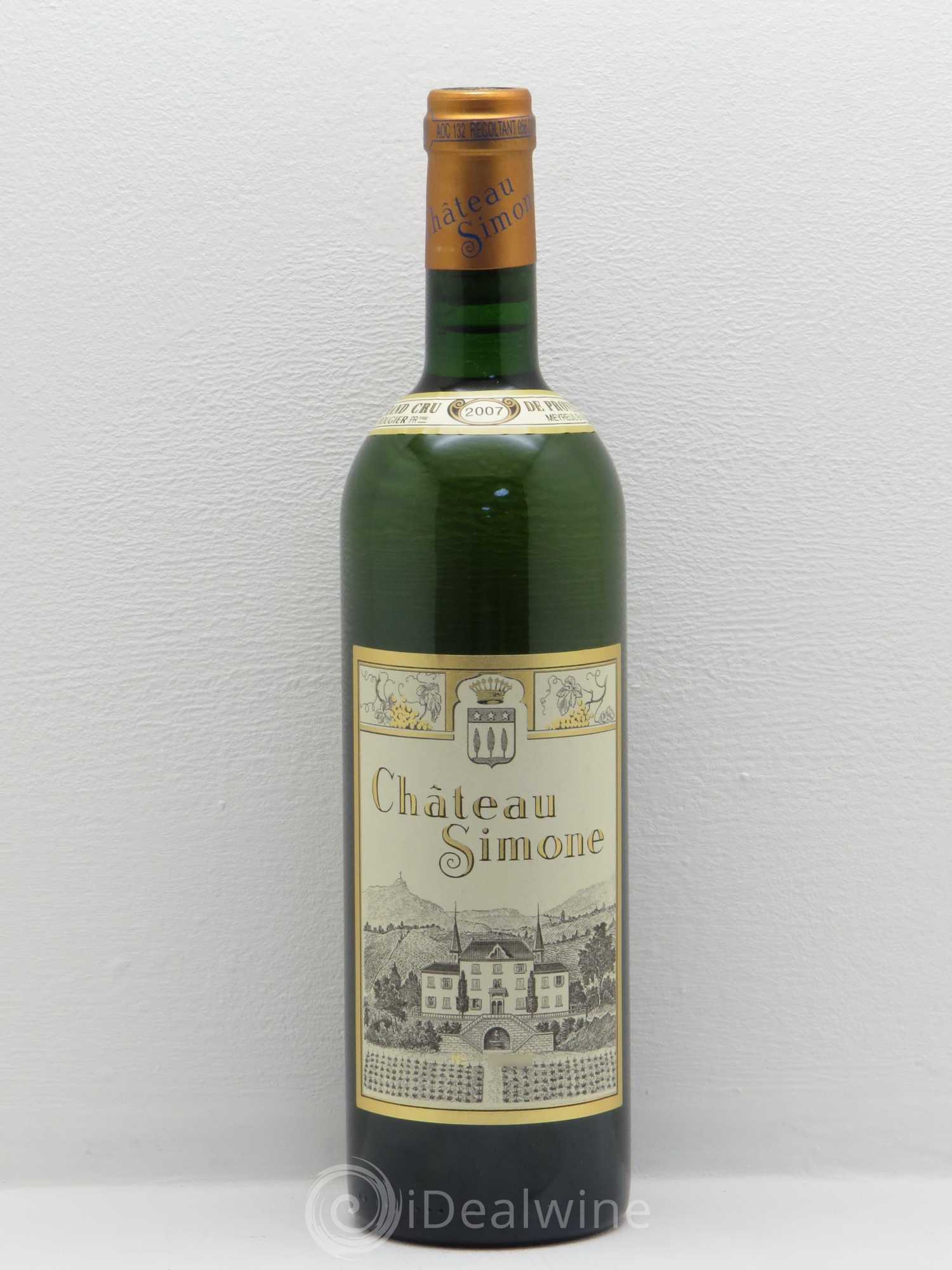 Palette Château Simone Famille Rougier 2007 - Posten von 1 Flasche - 0