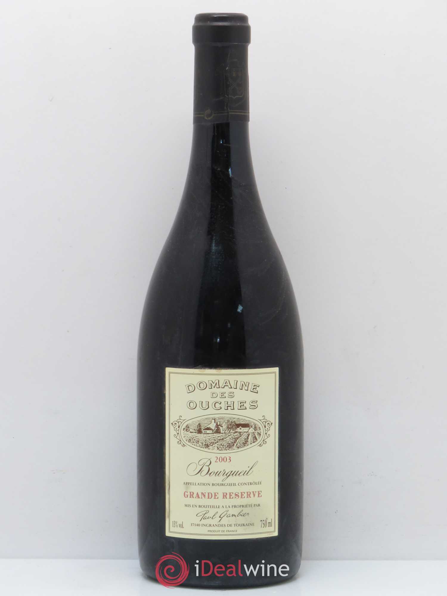 Bourgueil Grande Reserve Domaine des Ouches 2003 - Posten von 1 Flasche - 0