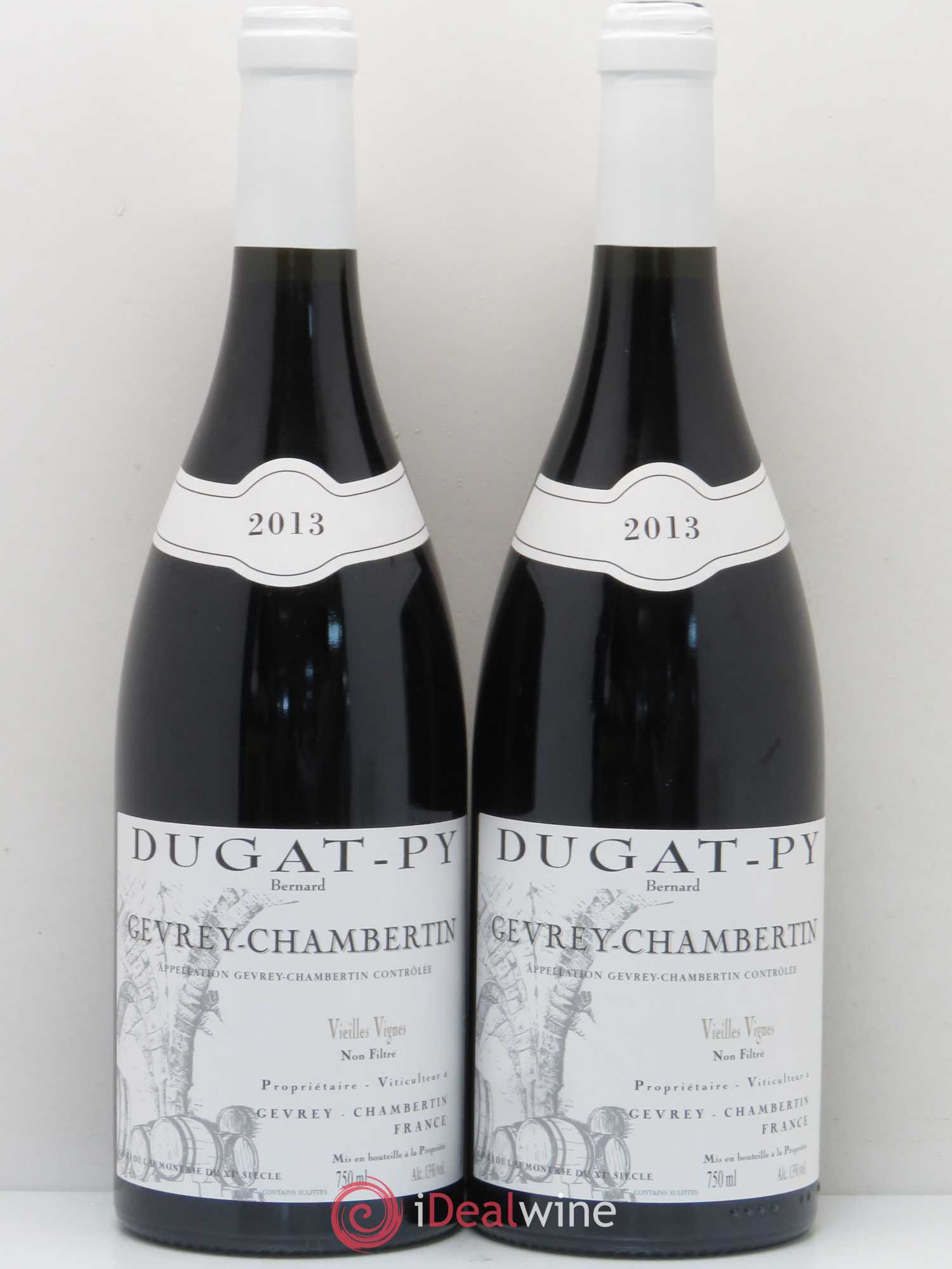 Gevrey-Chambertin Vieilles Vignes Dugat-Py 2013 - Lot de 2 bouteilles - 0