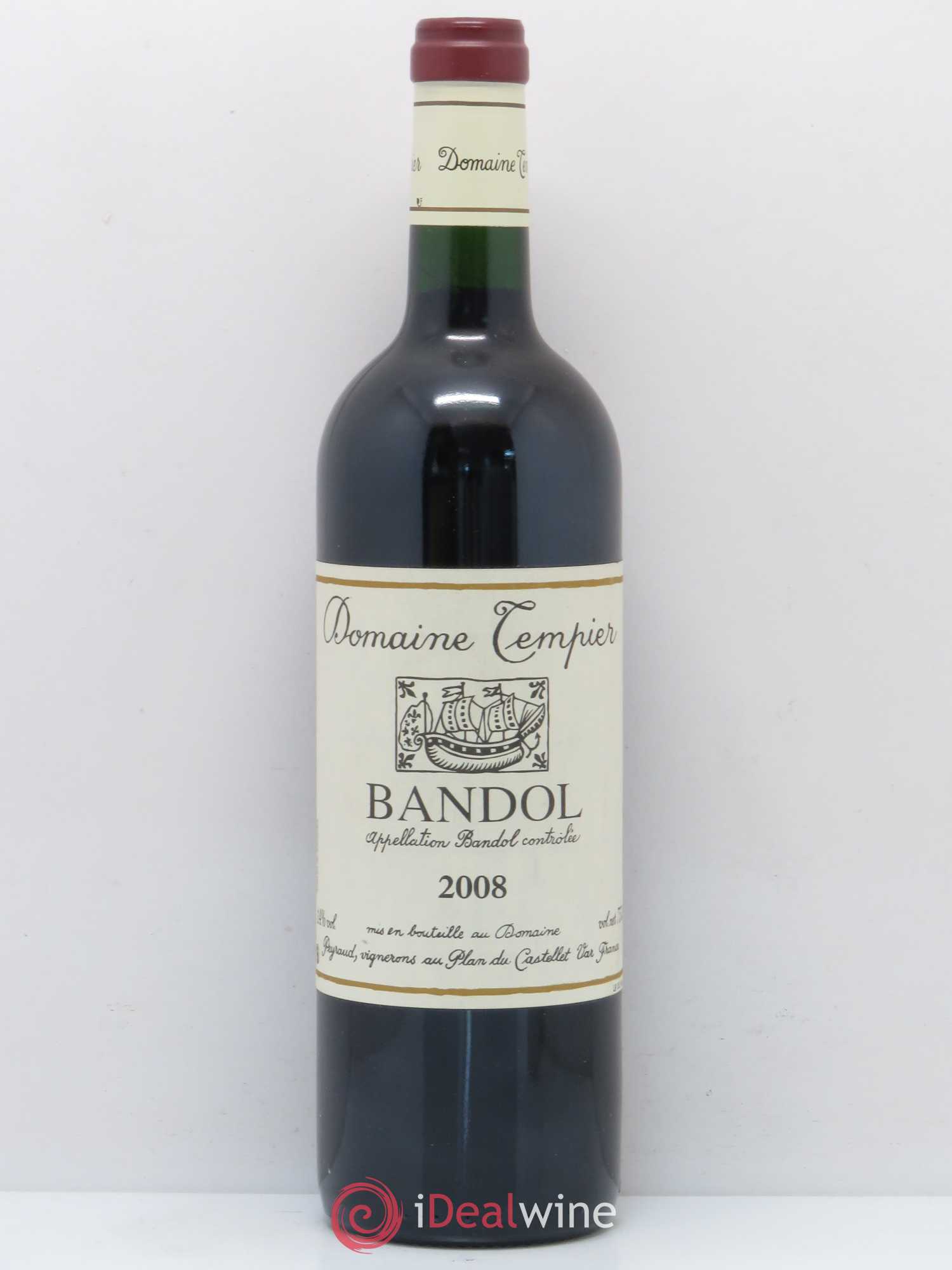 Bandol Domaine Tempier Famille Peyraud 2008 - Lot de 1 bouteille - 0