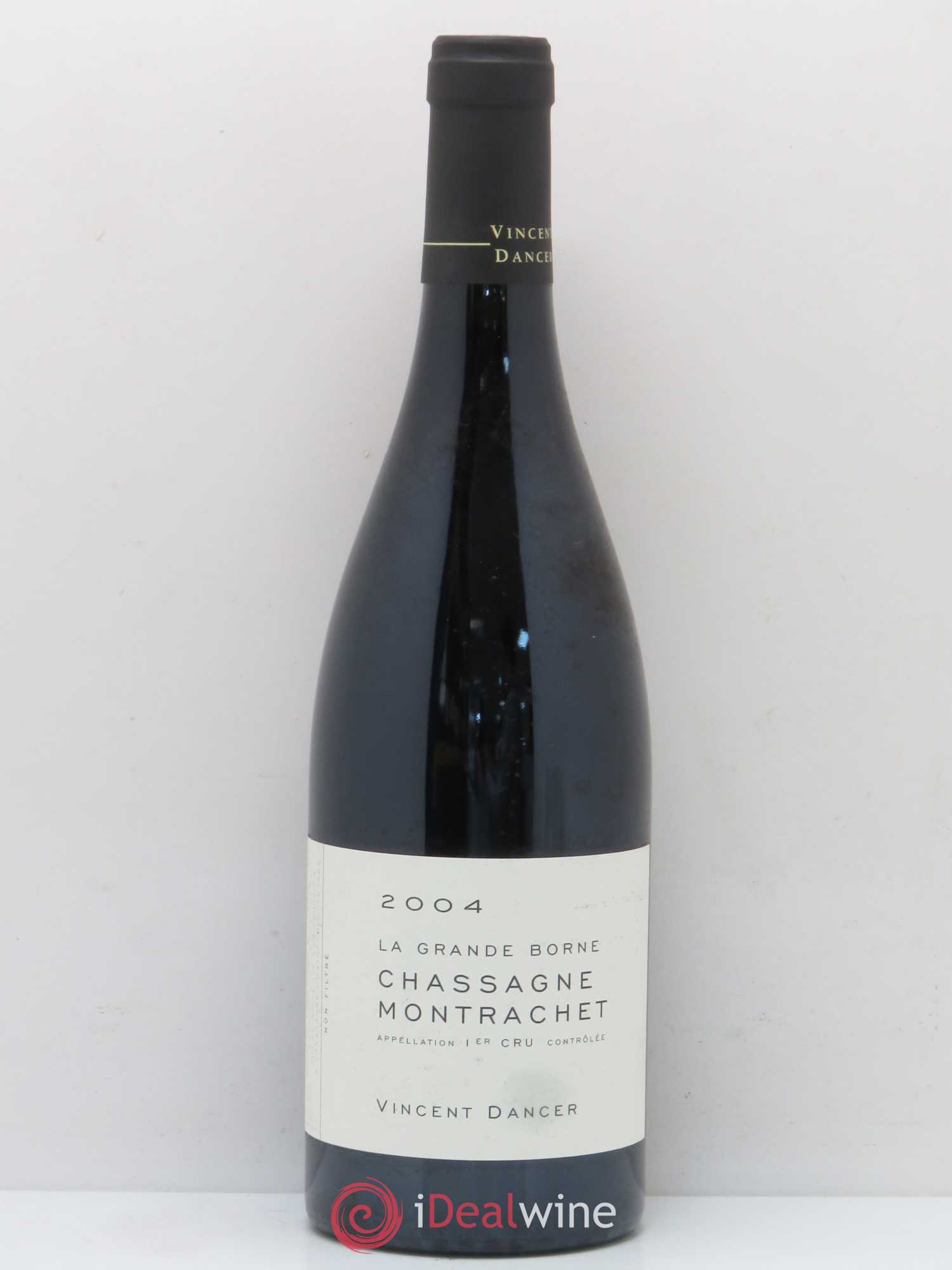 Chassagne-Montrachet Vincent Dancer La Grande borne premier Cru 2004 - Posten von 1 Flasche - 0