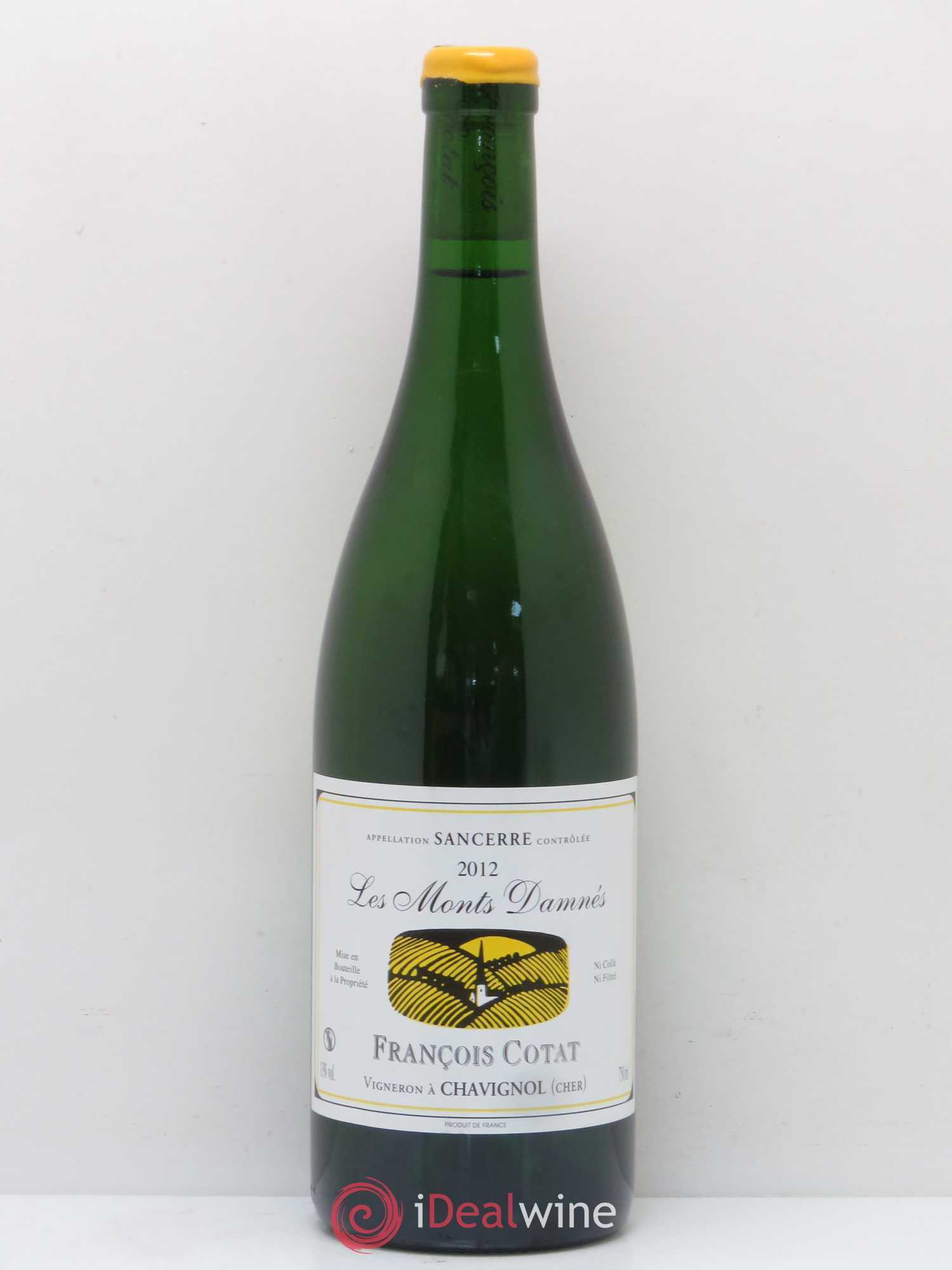 Sancerre Les Monts Damnés François Cotat 2012 - Posten von 1 Flasche - 0