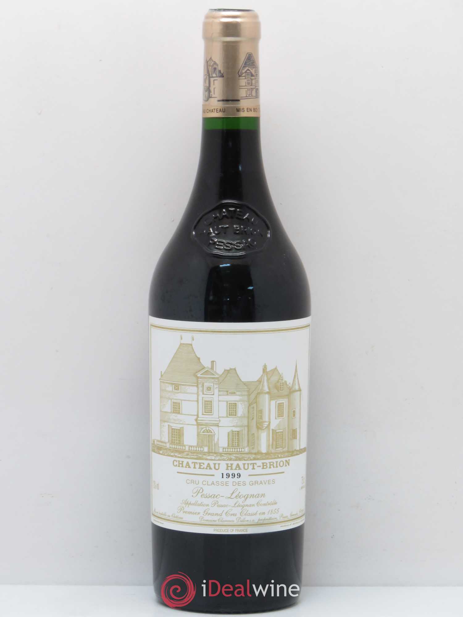Château Haut Brion 1er Grand Cru Classé 1999 - Lot de 1 bouteille - 0