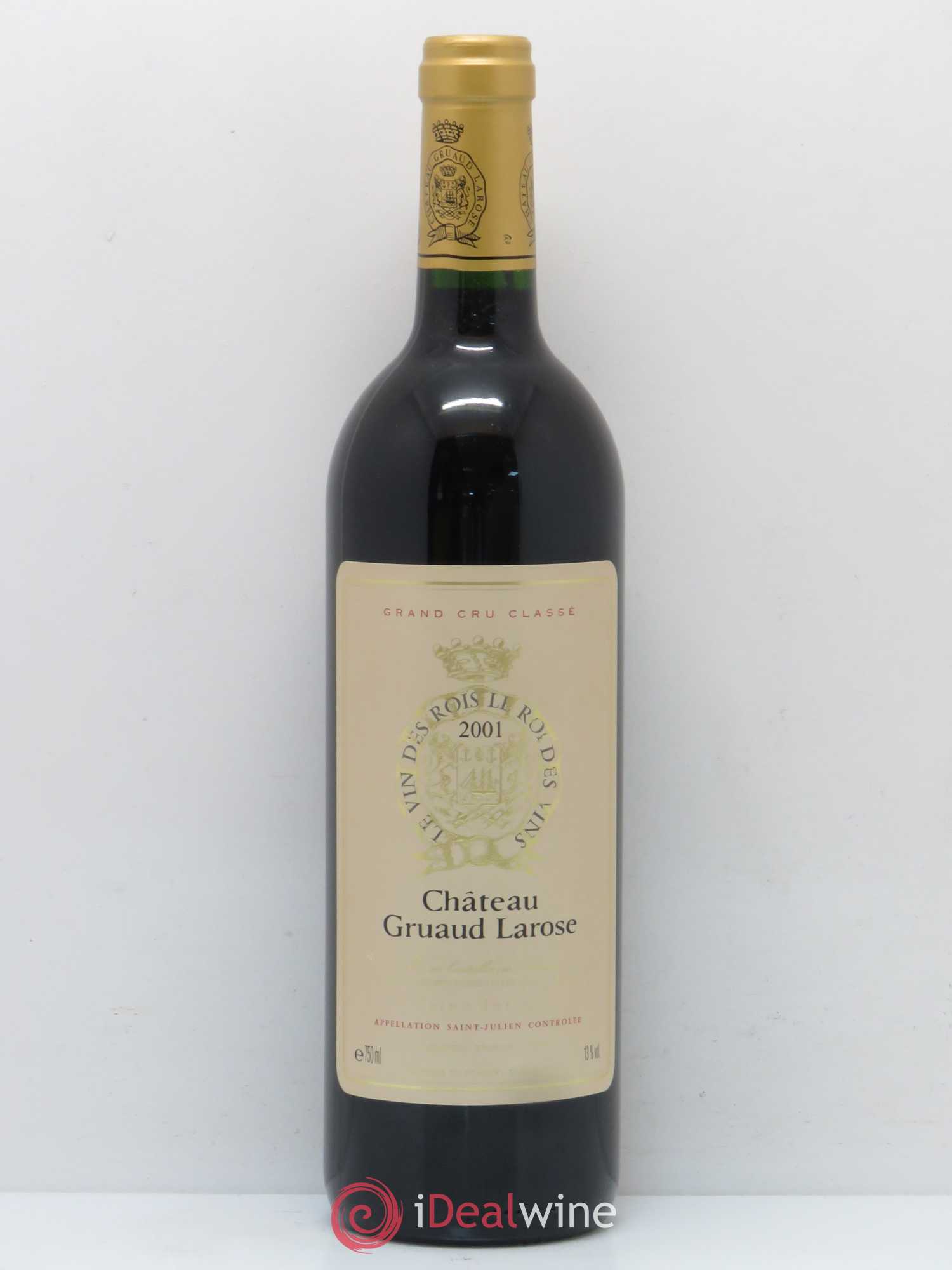 Château Gruaud Larose 2ème Grand Cru Classé 2001 - Lot de 1 bouteille - 0