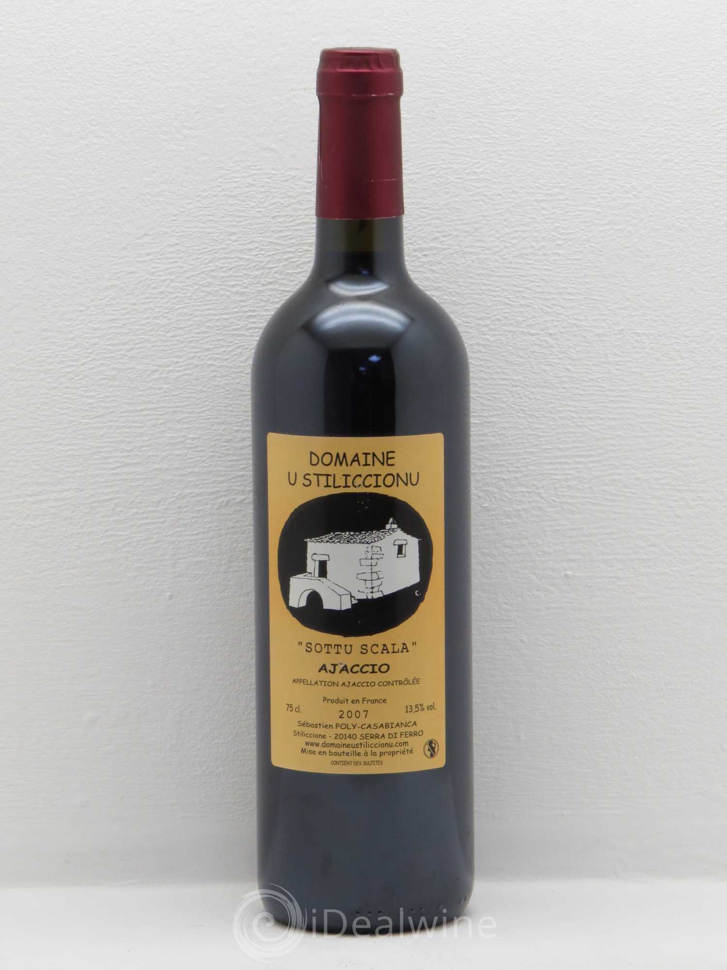 Vin de Corse U Stiliccionu Sébastien Poly-Casabianca sottu Scala 2007 - Posten von 1 Flasche - 0