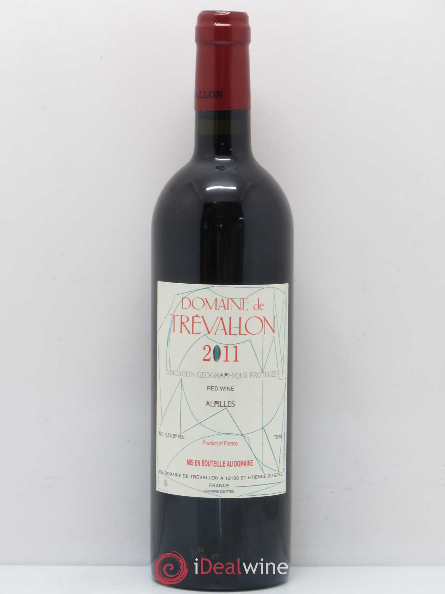 Coteaux d'Aix-en-Provence Trévallon (Domaine de) Eloi Dürrbach 2011 - Lot de 1 bouteille - 0