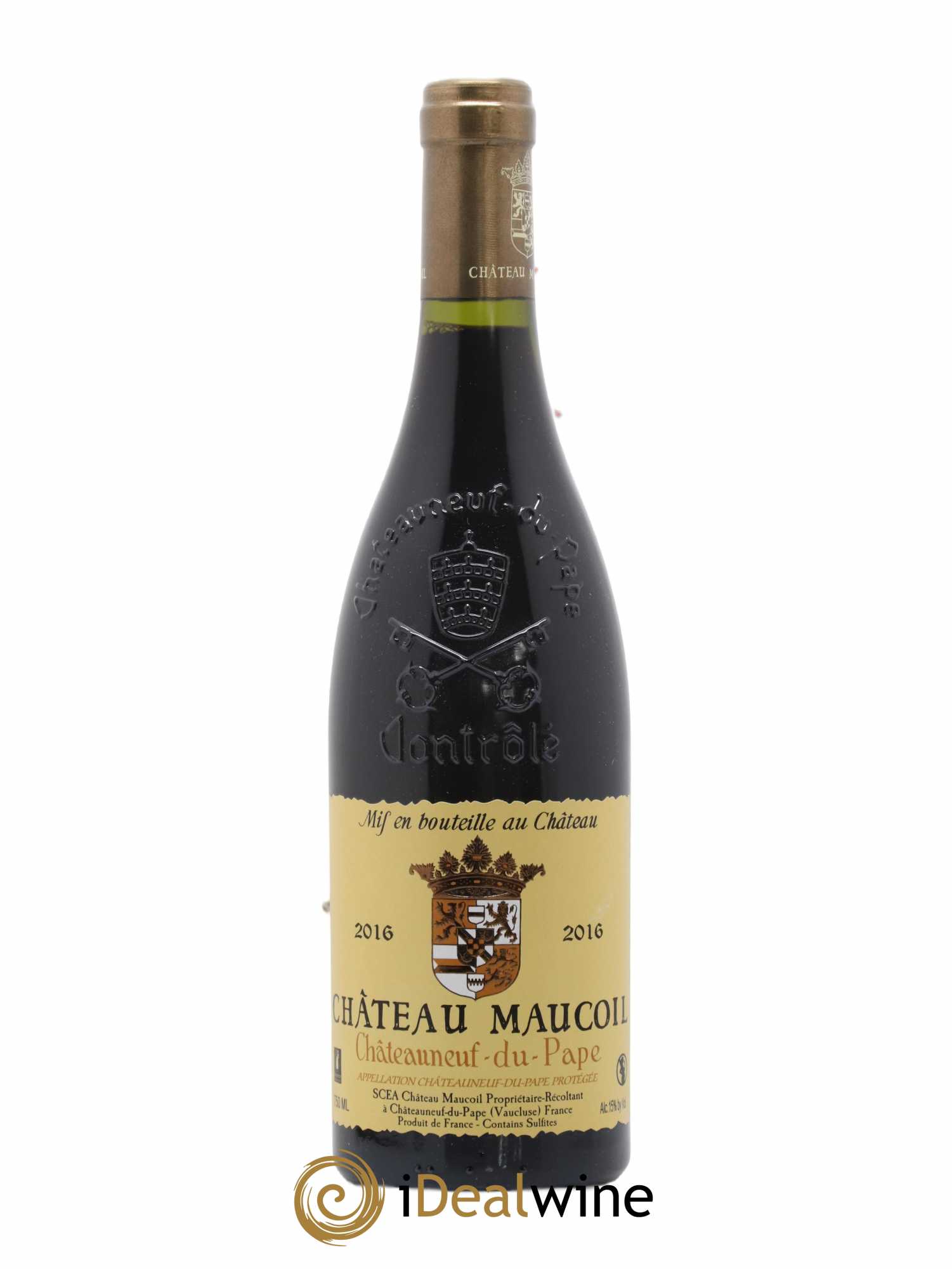 Châteauneuf-du-Pape Château Maucoil 2016 - Lot de 1 bouteille - 0