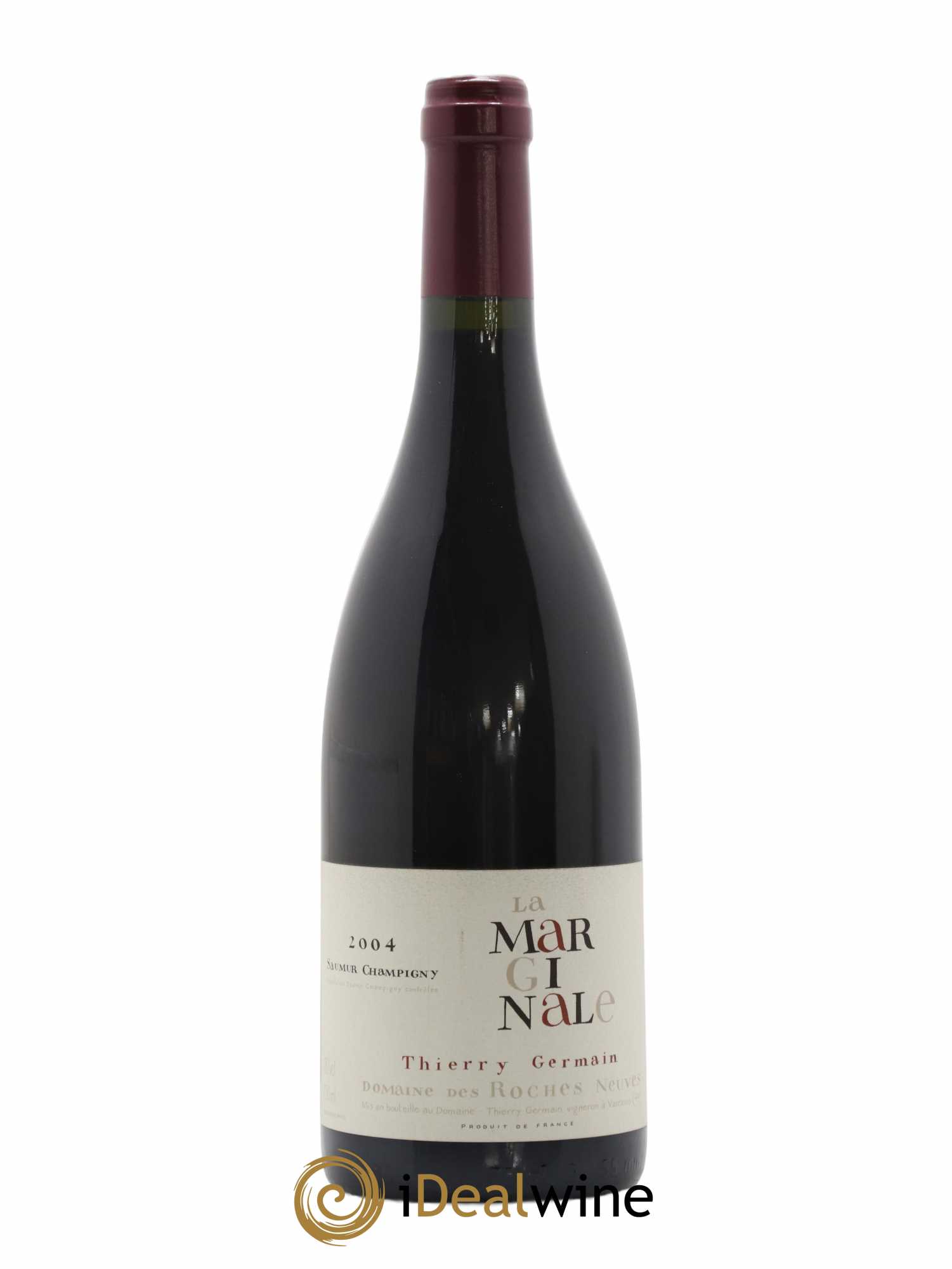 Saumur-Champigny La Marginale Domaine des Roches Neuves - Thierry Germain 2004 - Lot de 1 bouteille - 0