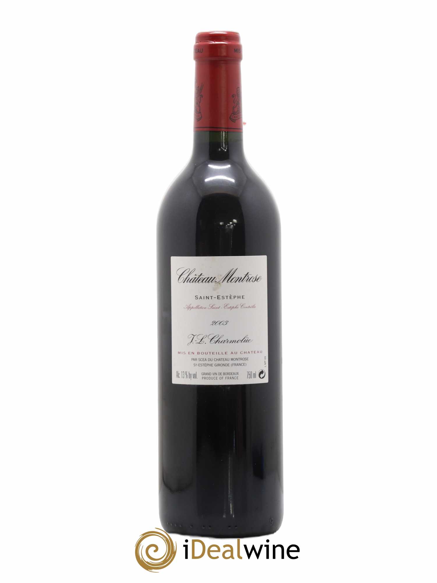 Château Montrose 2ème Grand Cru Classé 2003 - Lot de 1 bouteille - 1