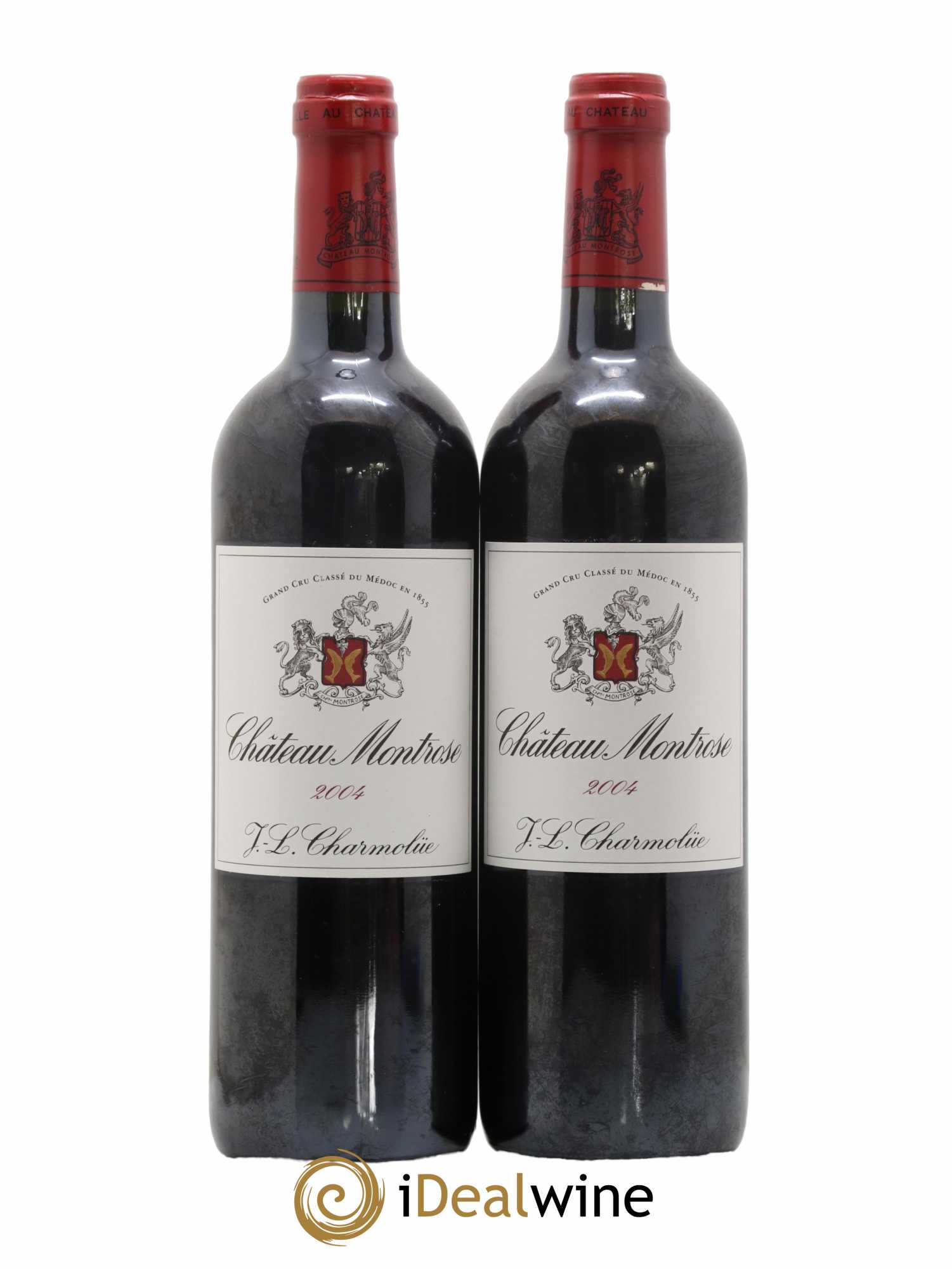 Château Montrose 2ème Grand Cru Classé 2004 - Lot de 2 bouteilles - 0