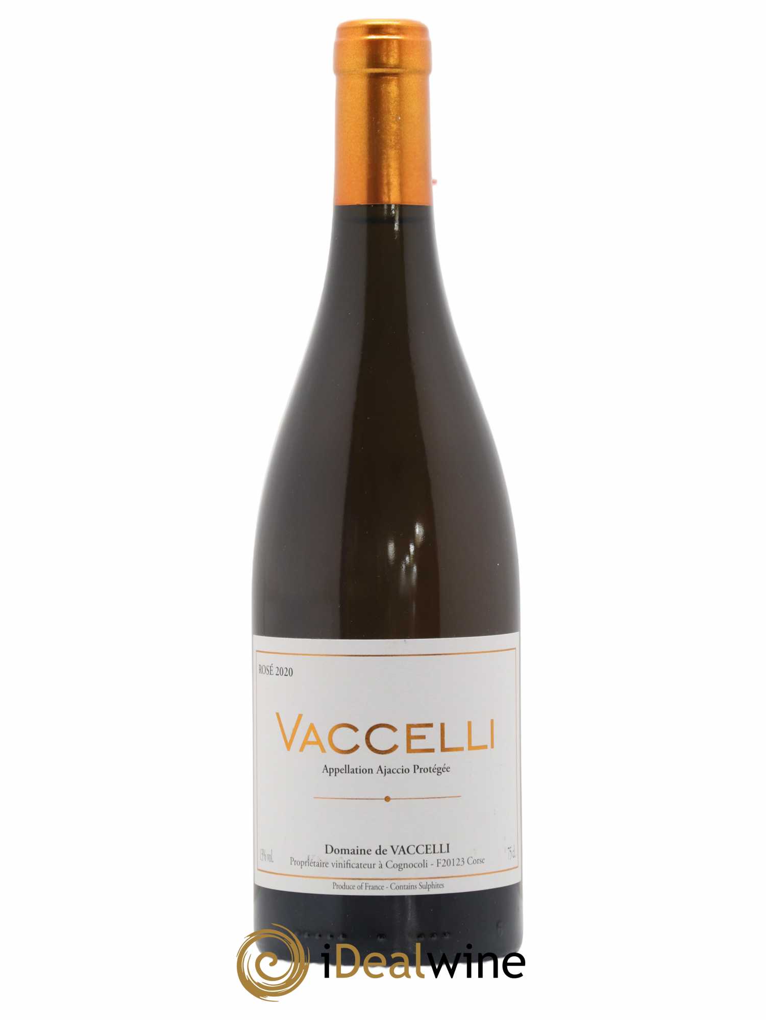 Ajaccio Vaccelli 2020 - Lot de 1 bouteille - 0