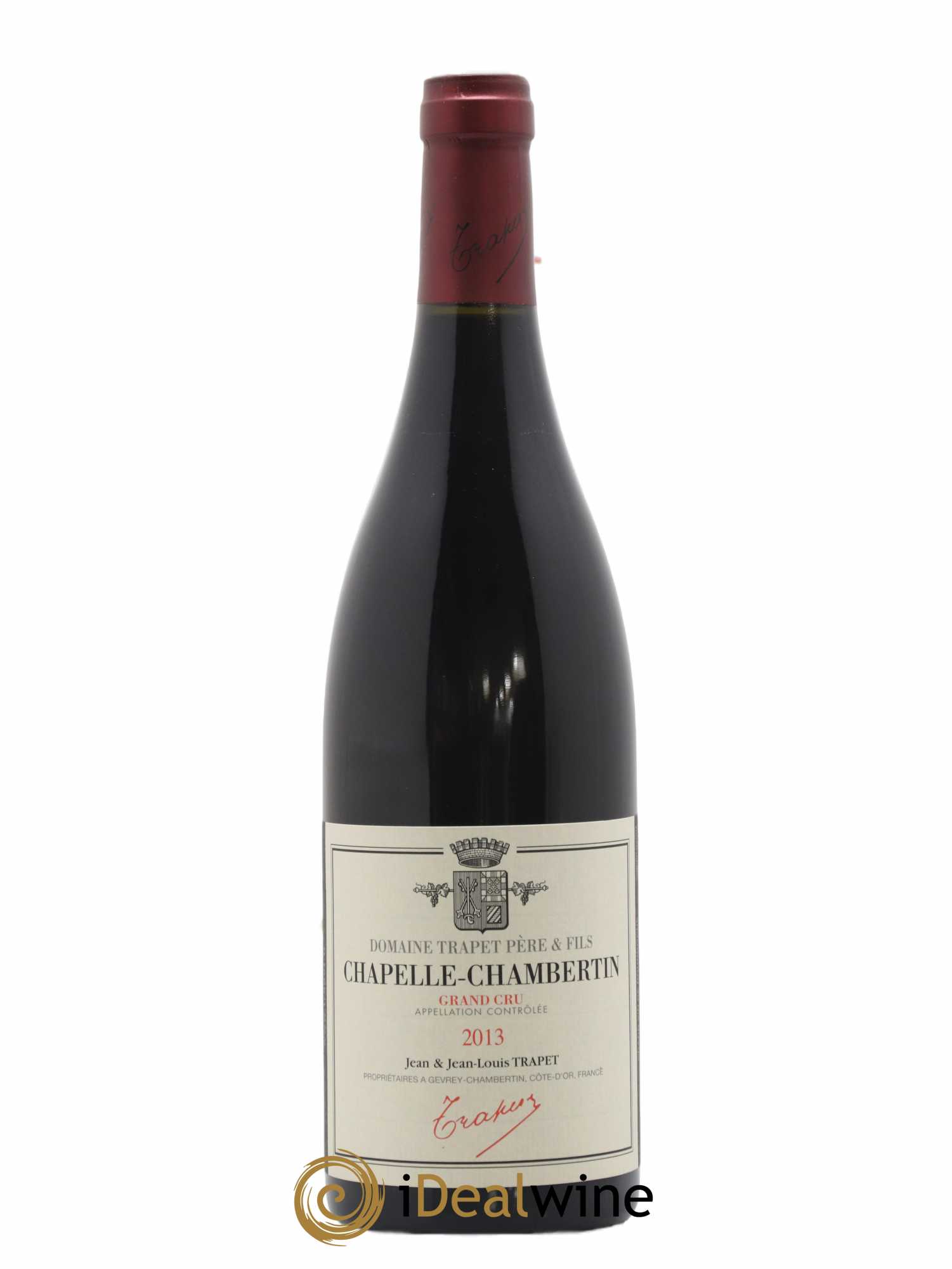 Chapelle-Chambertin Grand Cru Domaine Trapet 2013 - Lot de 1 bouteille - 0