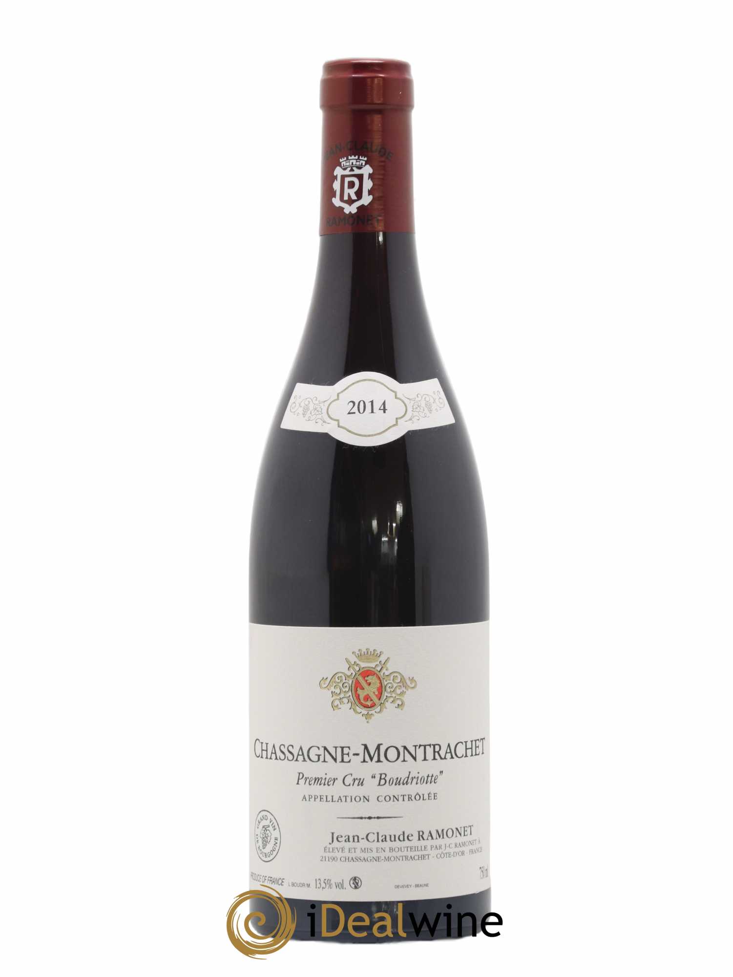 Chassagne-Montrachet 1er Cru Boudriotte Ramonet (Domaine) 2014 - Lot de 1 bouteille - 0
