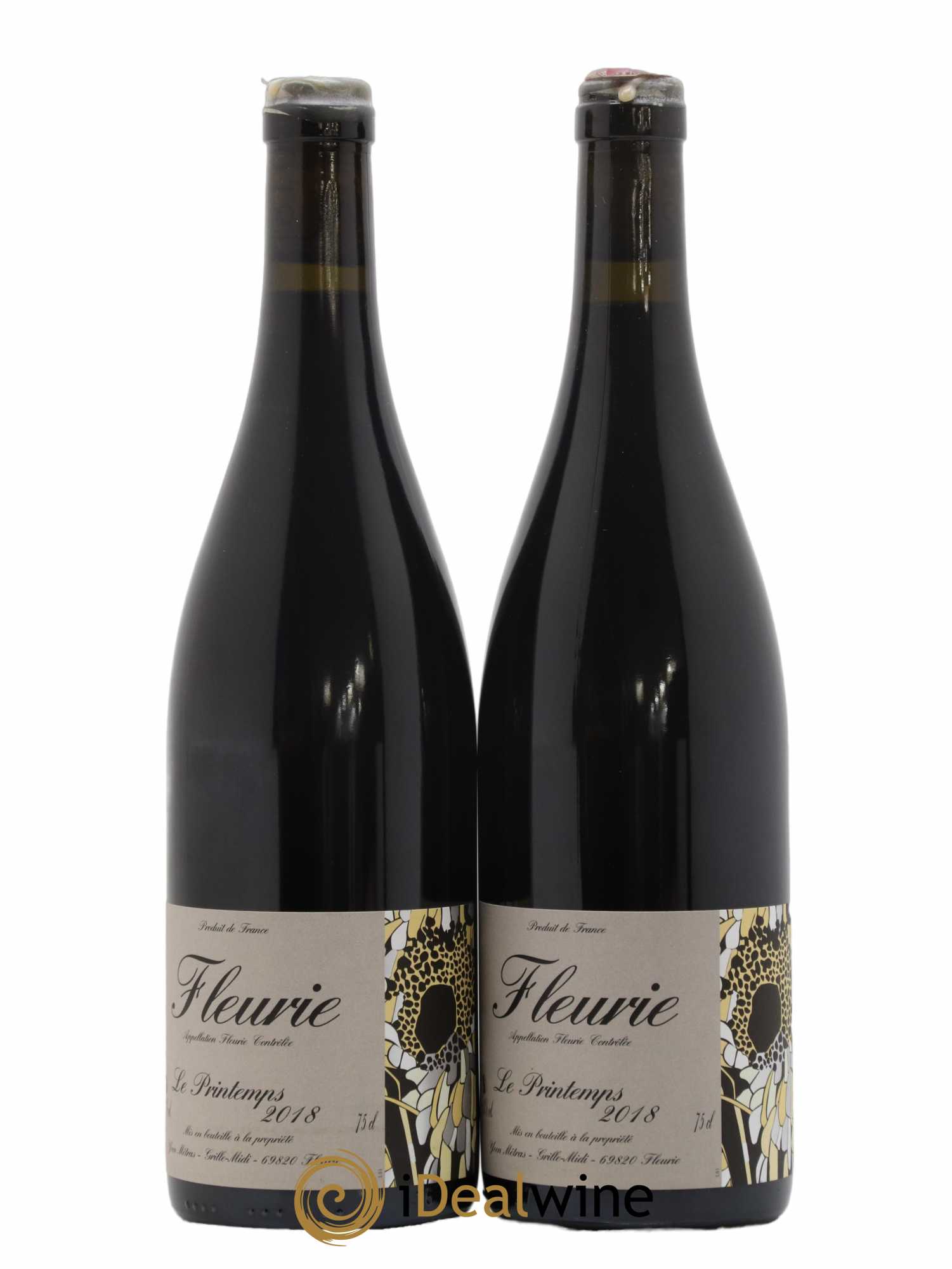 Fleurie Le Printemps Yvon Métras 2018 - Lot de 2 bouteilles - 0