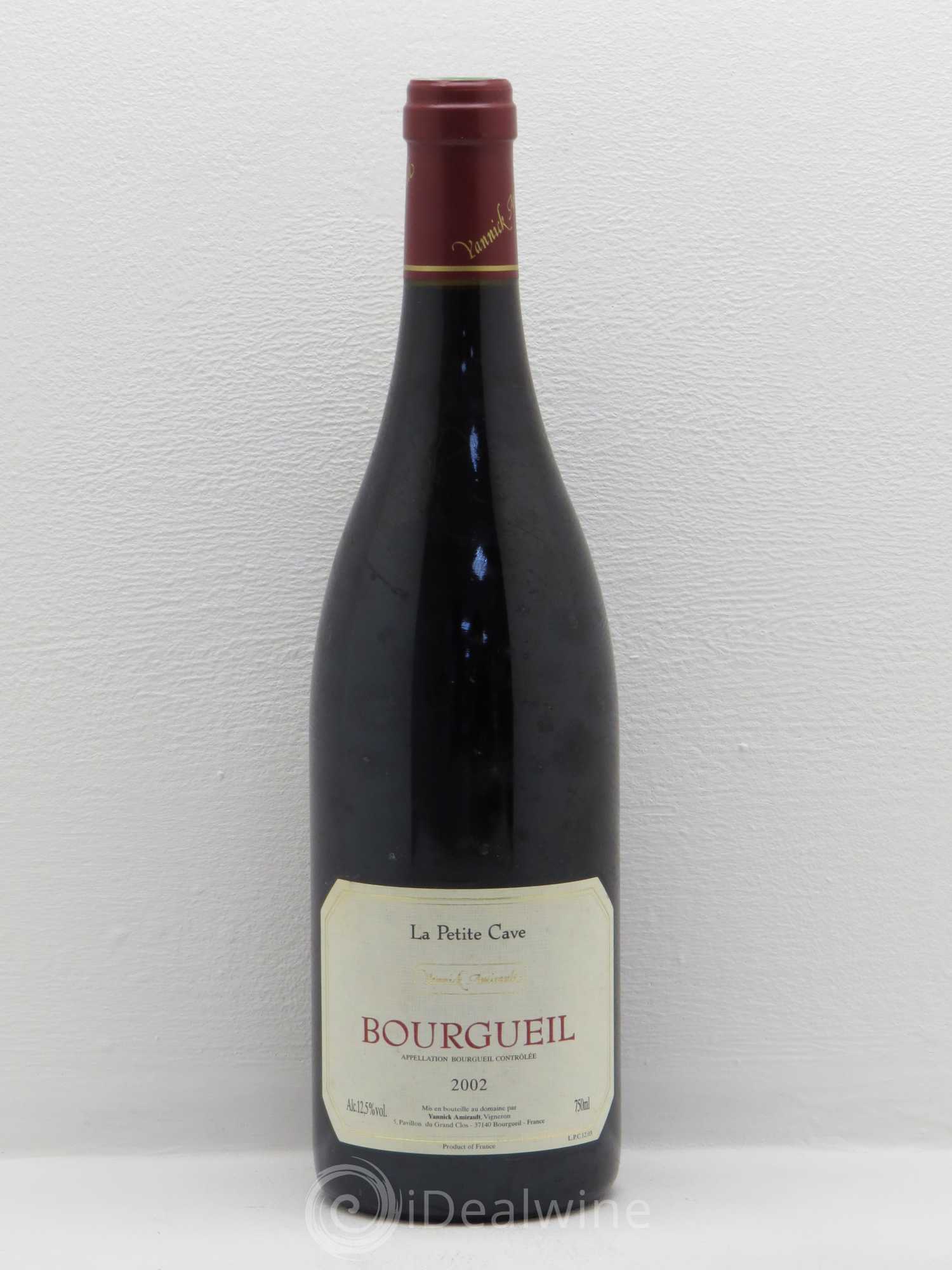 Bourgueil Petite cave Yannick Amirault (Domaine) (sans prix de réserve) 2002 - Lot de 1 bouteille - 0