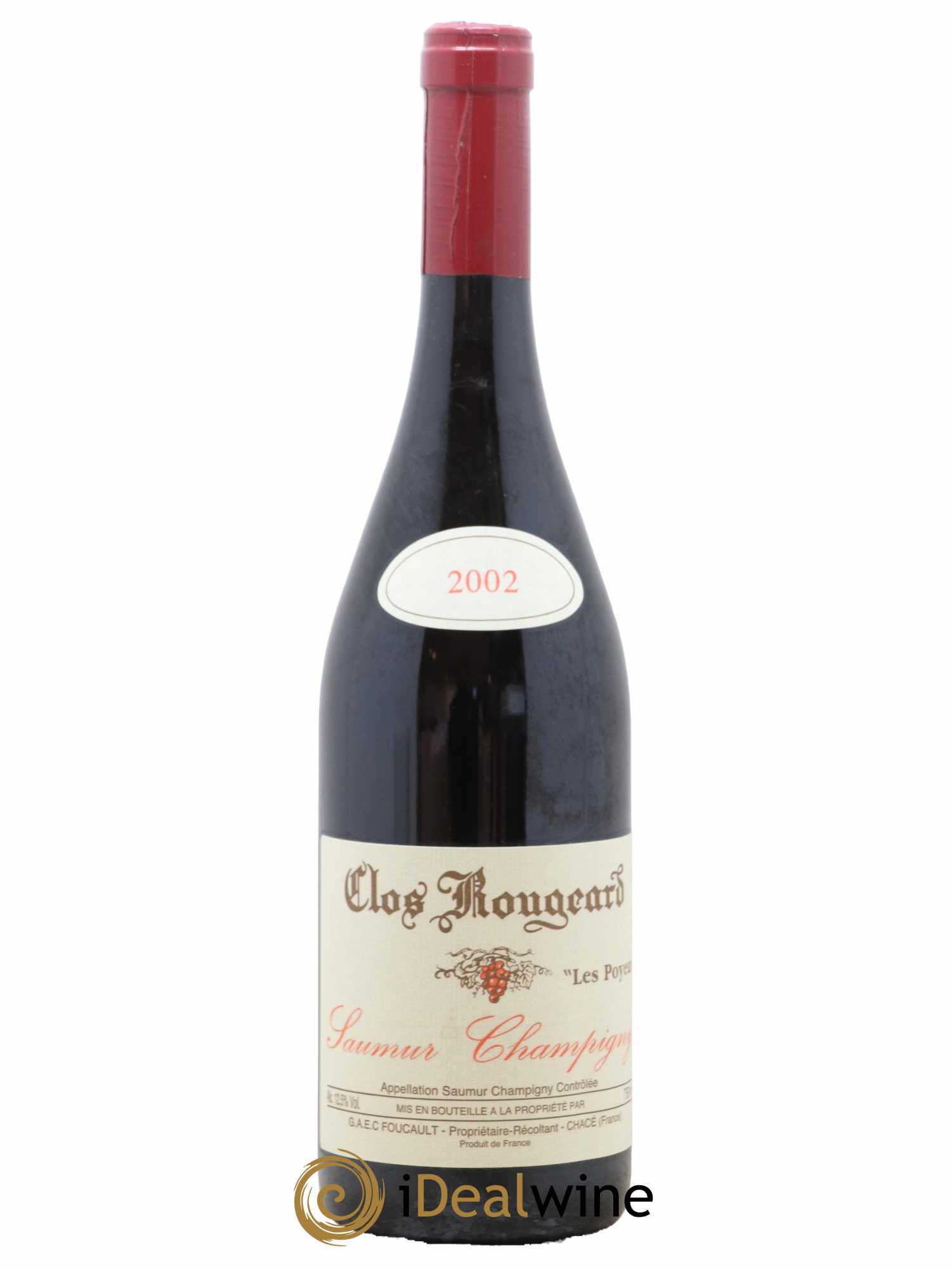 Saumur-Champigny Les Poyeux Clos Rougeard 2002 - Lot de 1 bouteille - 0