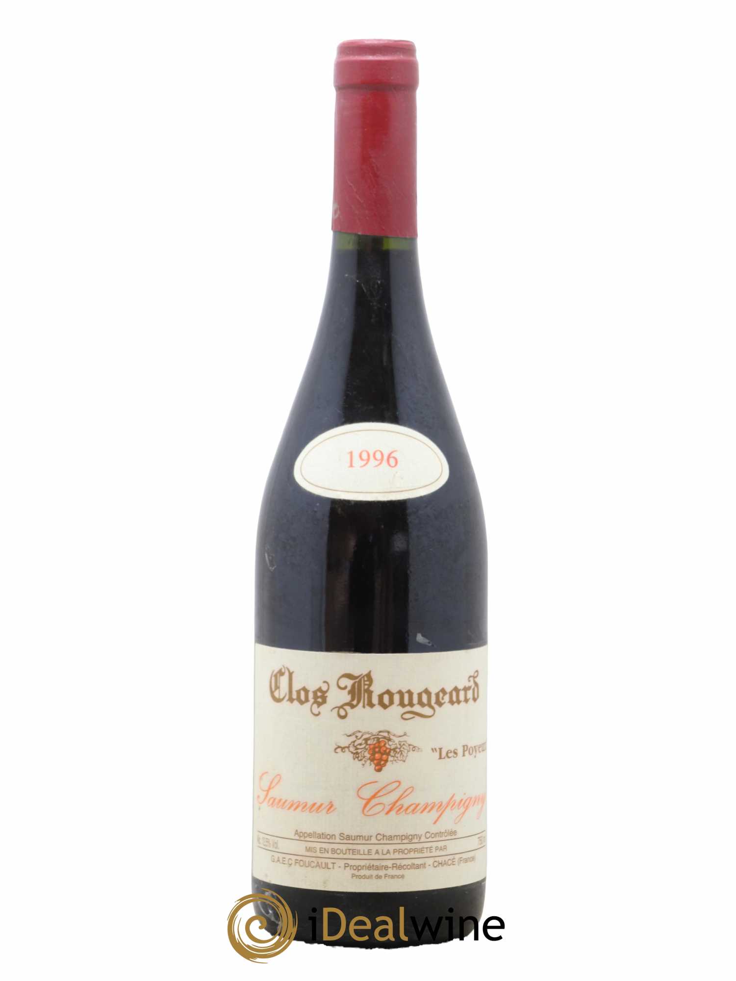 Saumur-Champigny Les Poyeux Clos Rougeard 1996 - Lot de 1 bouteille - 0