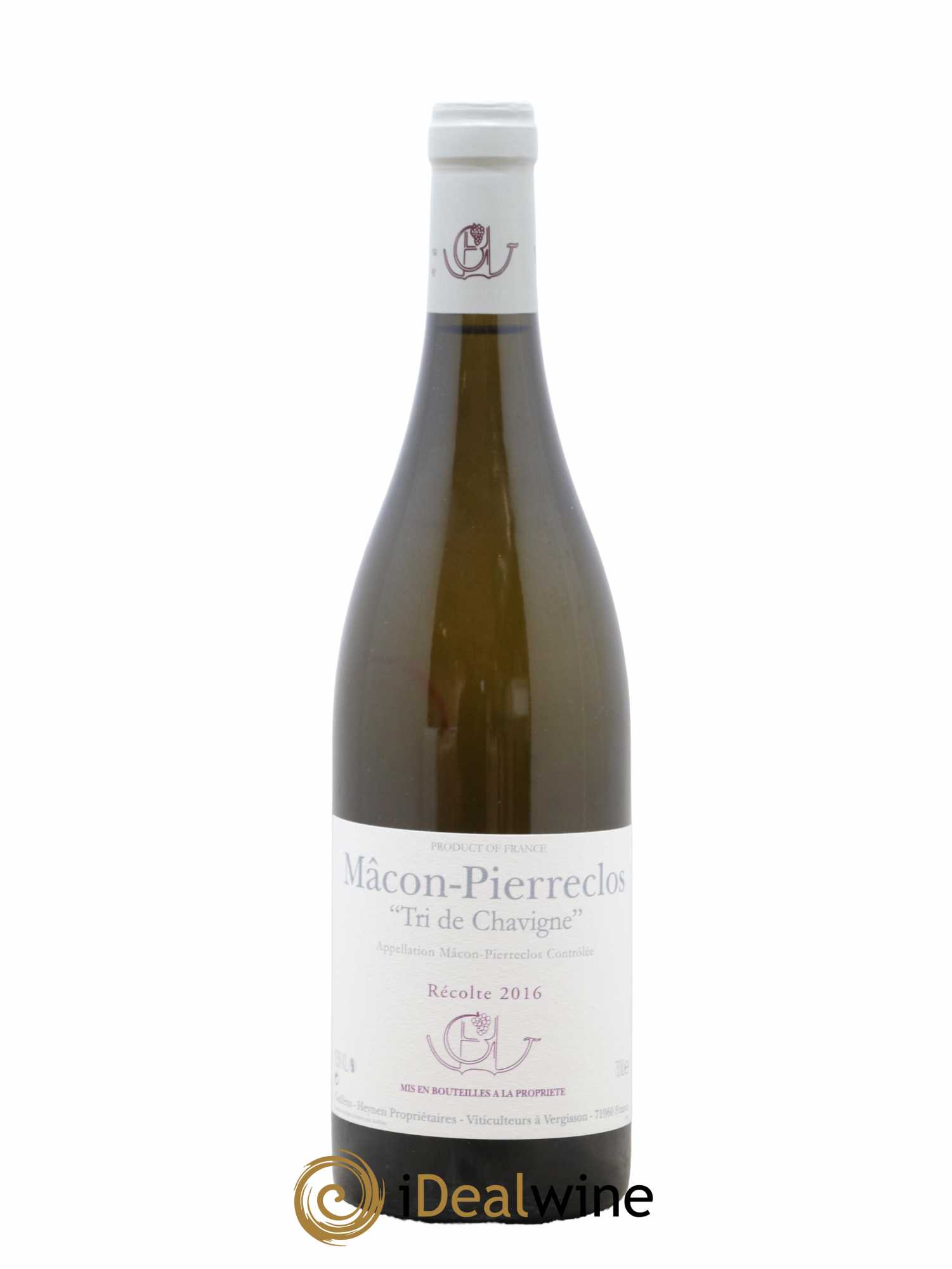 Mâcon-Pierreclos Tri de Chavigne Guffens-Heynen 2016 - Lot de 1 bouteille - 0
