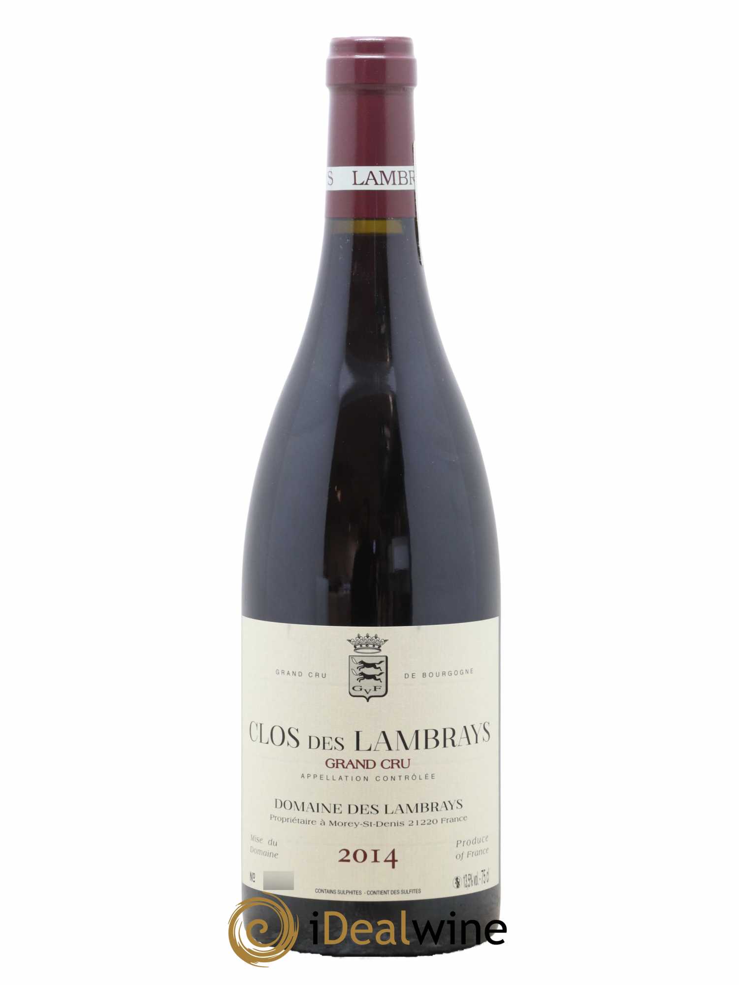 Clos des Lambrays Grand Cru Domaine des Lambrays 2014 - Lot de 1 bouteille - 0