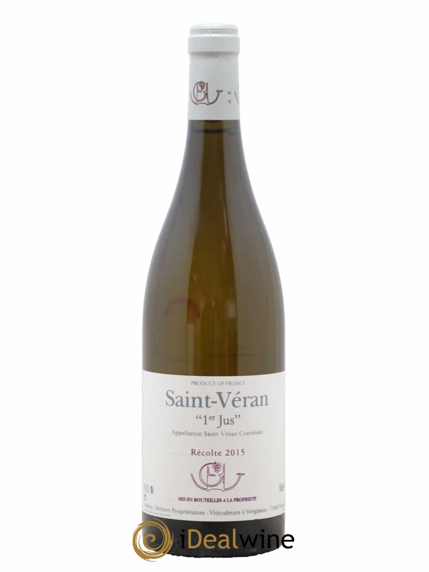 Saint-Véran 1er Jus Guffens-Heynen 2015 - Lot de 1 bouteille - 0