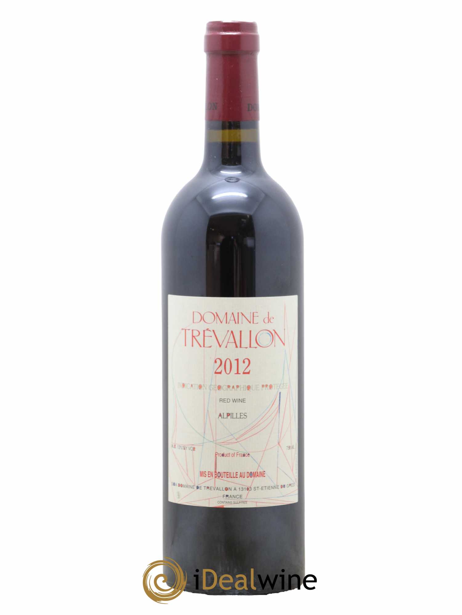 Alpilles Trévallon (Domaine de) Eloi Dürrbach 2012 - Lot de 1 bouteille - 0