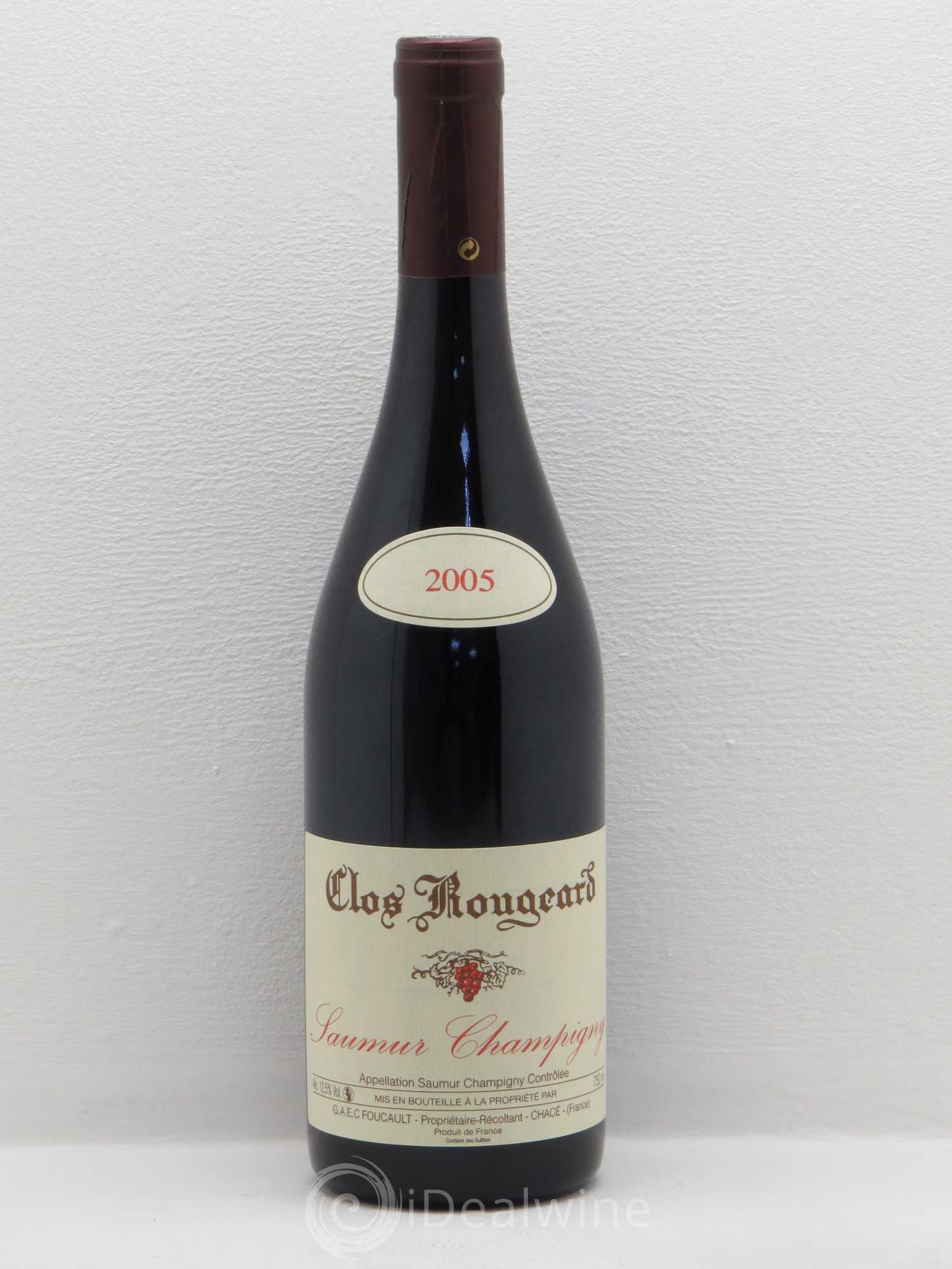 Saumur-Champigny Clos Rougeard 2005 - Lot de 1 bouteille - 0