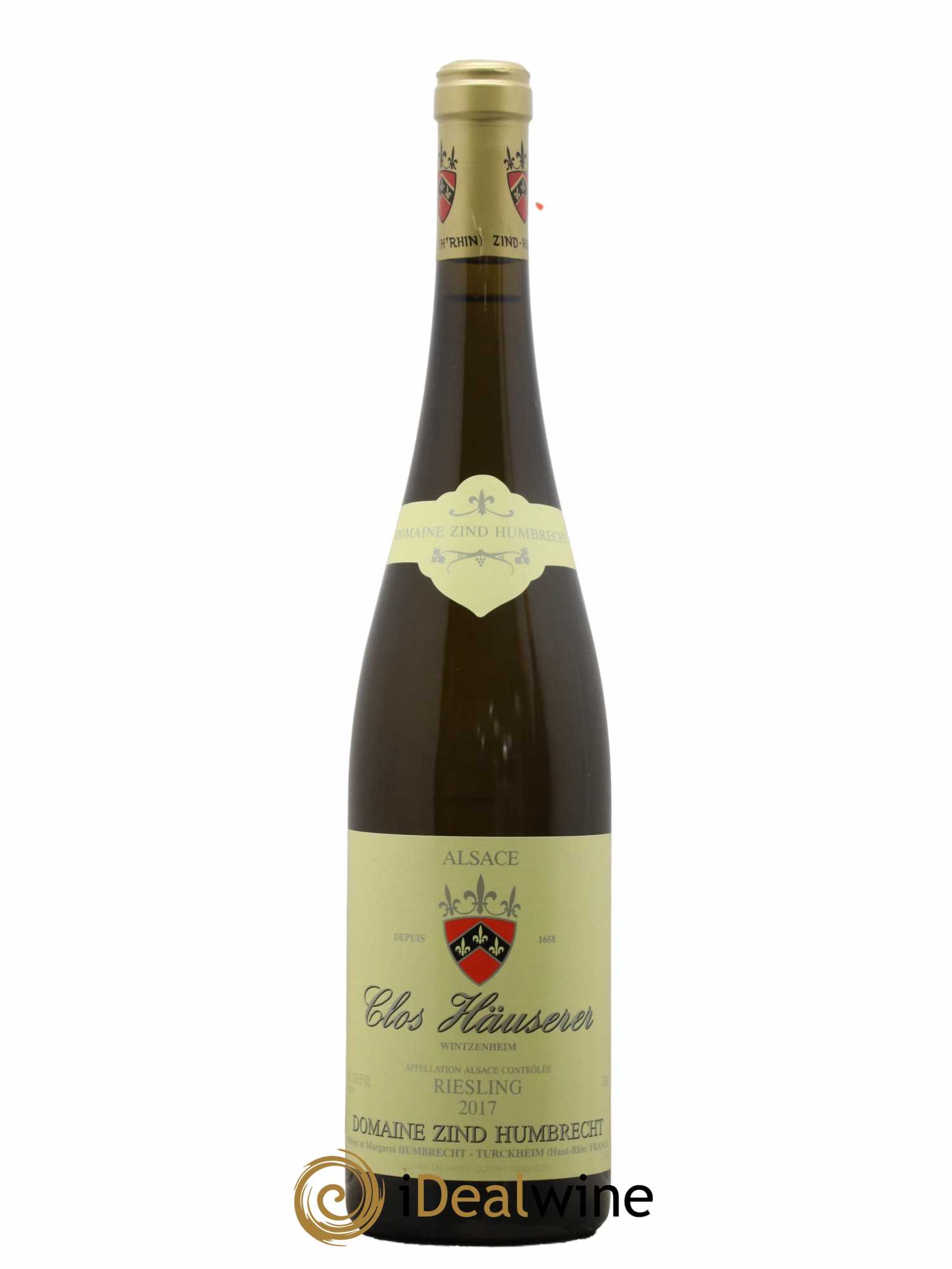 Alsace Riesling Clos Hauserer Zind-Humbrecht (Domaine) 2017 - Lot de 1 bouteille - 0