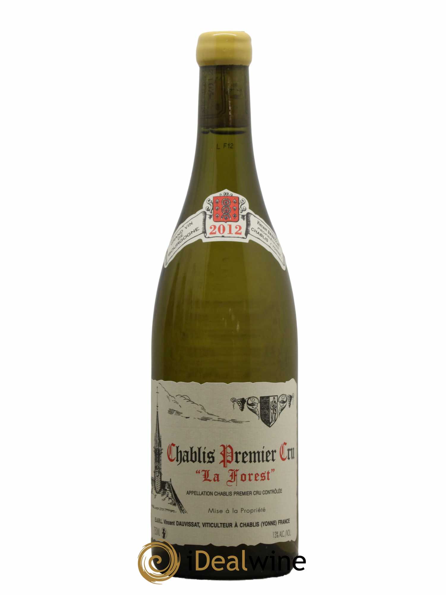 Chablis 1er Cru La Forest Vincent Dauvissat (Domaine) 2012 - Lot de 1 bouteille - 0