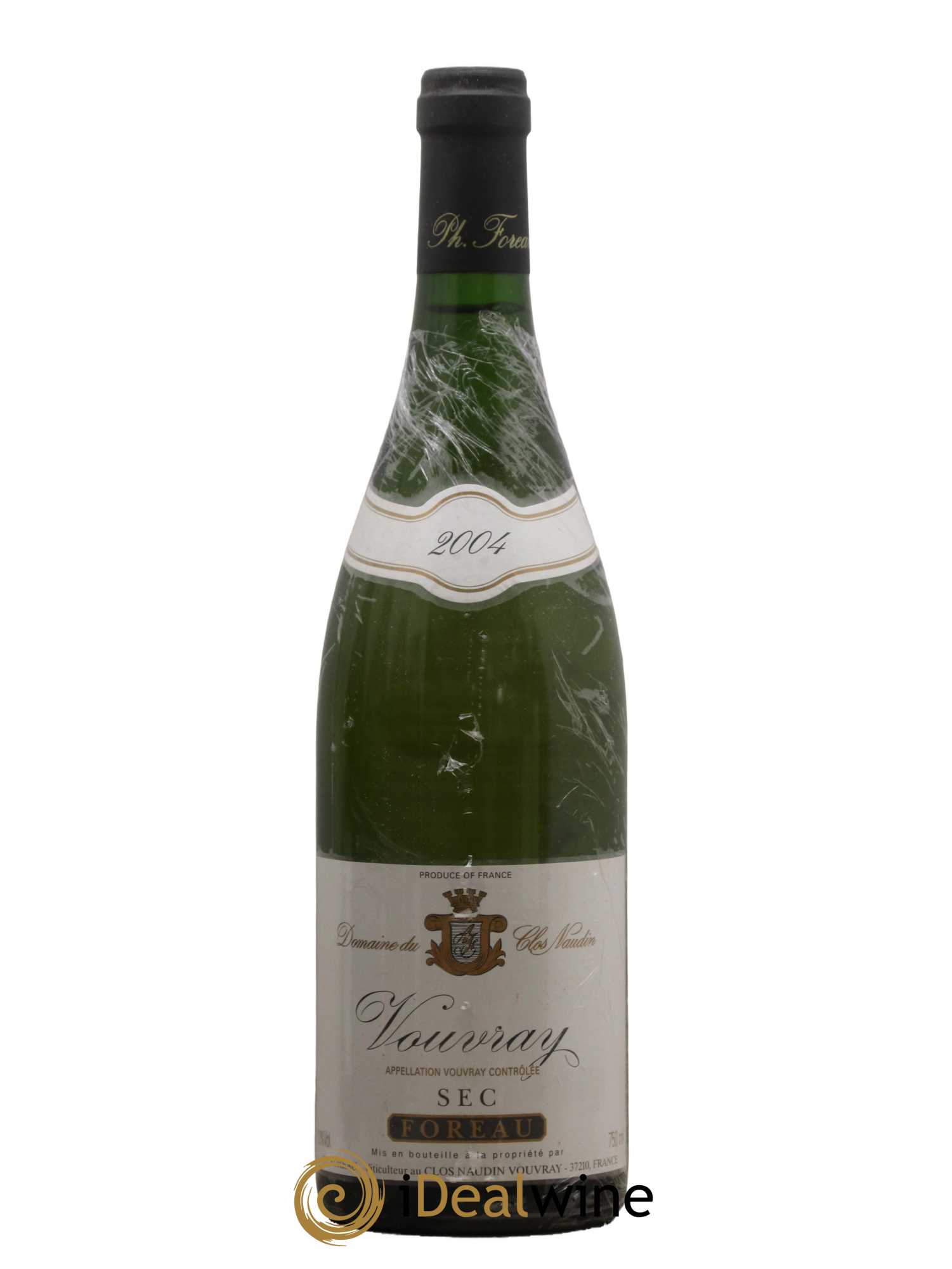 Vouvray Sec Clos Naudin - Philippe Foreau 2004 - Lot de 1 bouteille - 0