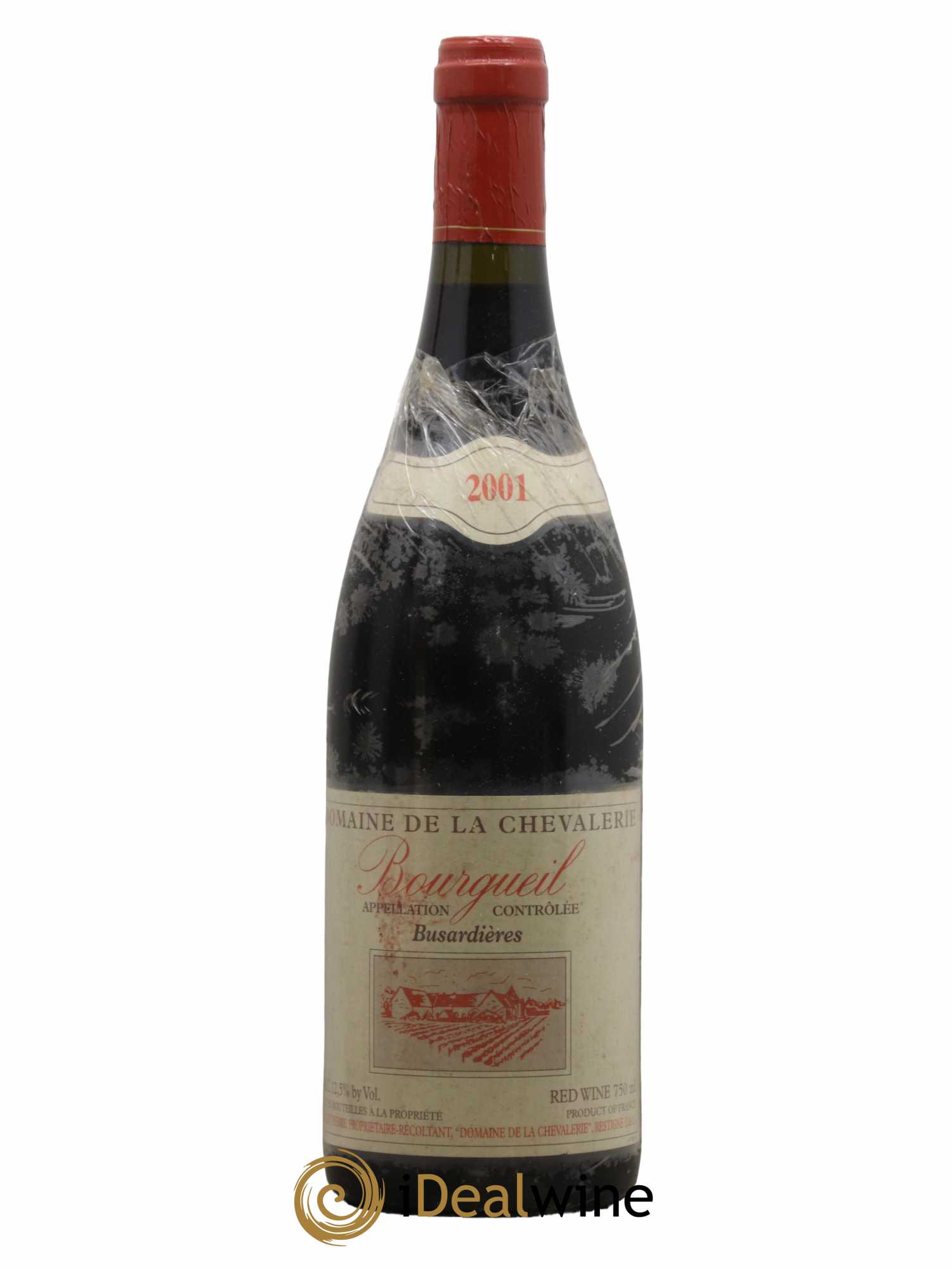 Bourgueil Busardieres Domaine De La Chevalerie Pierre Caslot 2001 - Lot de 1 bouteille - 0