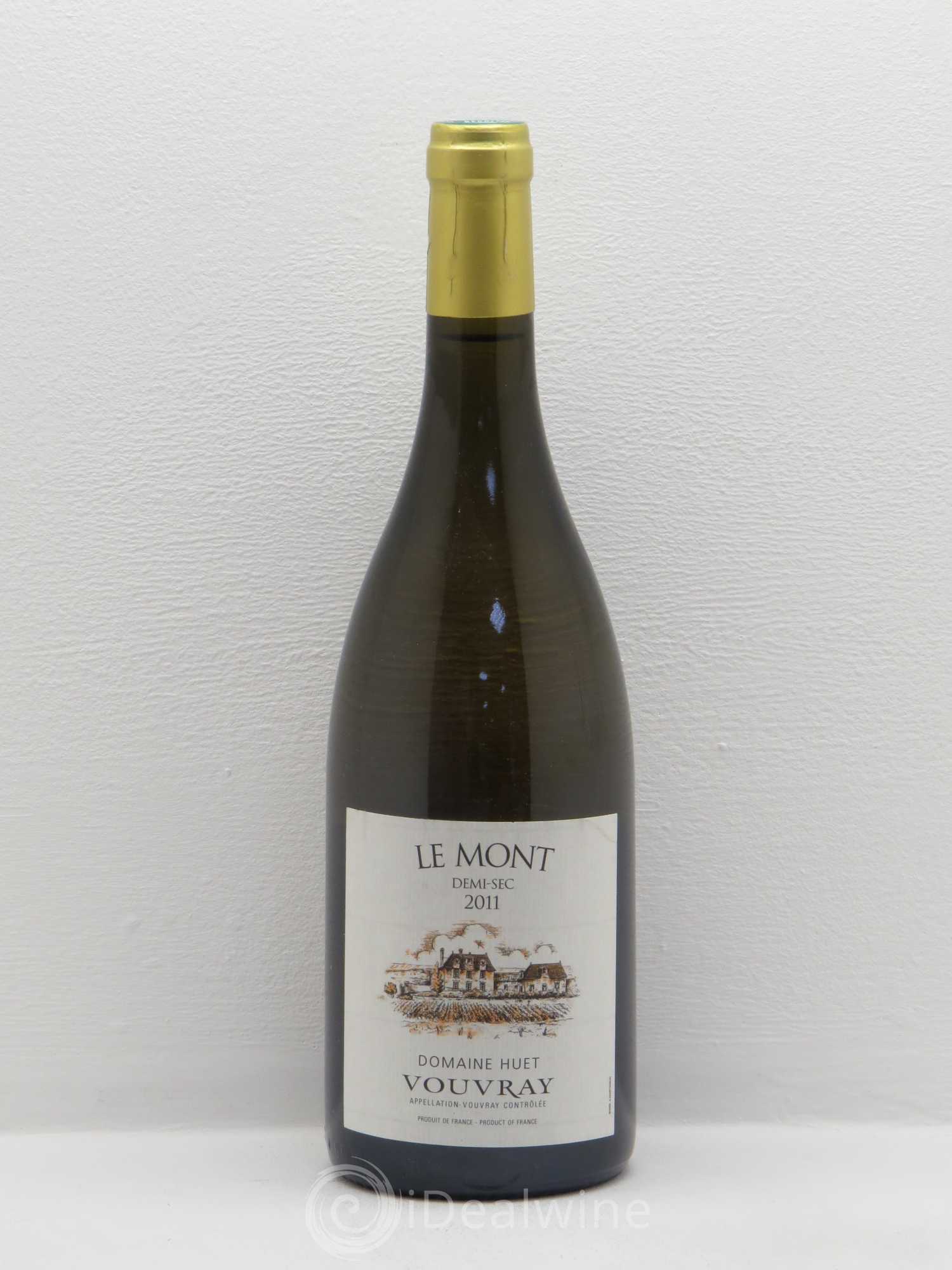 Vouvray Le Mont Demi-Sec Domaine Huet 2011 - Lot de 1 bouteille - 0