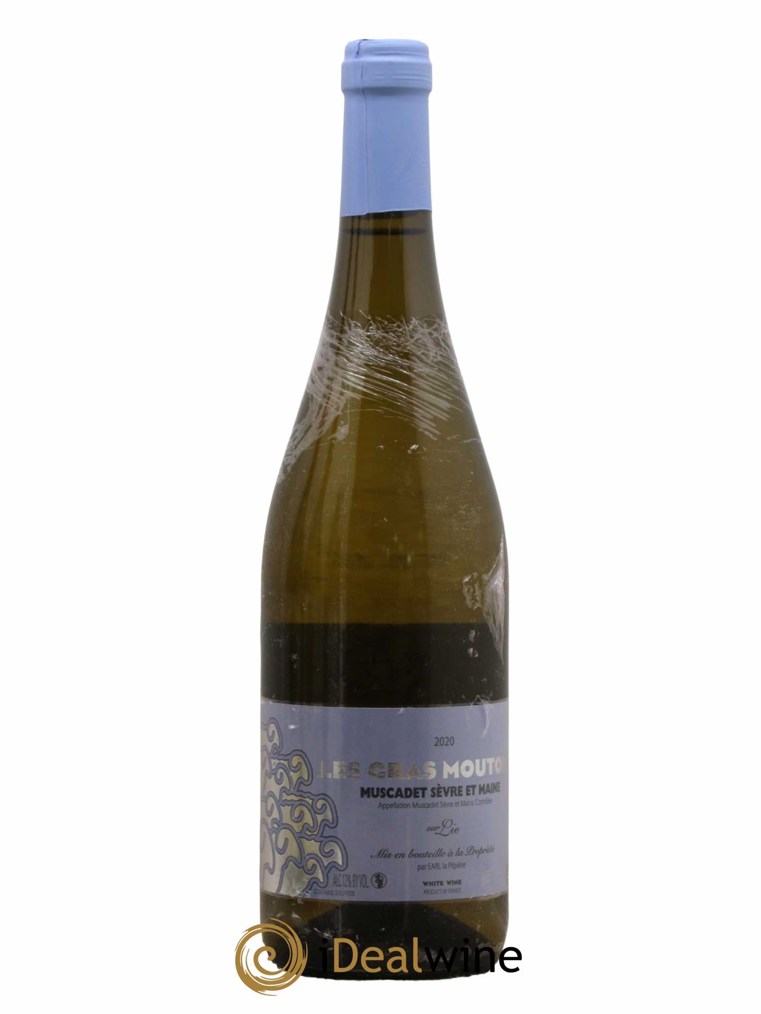 Muscadet-Sèvre-et-Maine Les Gras Moutons Domaine de La Pépière 2020 - Lot de 1 bouteille - 0