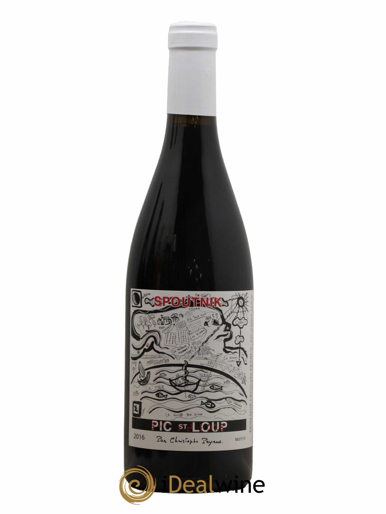 Pic Saint-Loup Clos des Reboussiers Spoutnik 2016 - Lot de 1 bouteille - 0