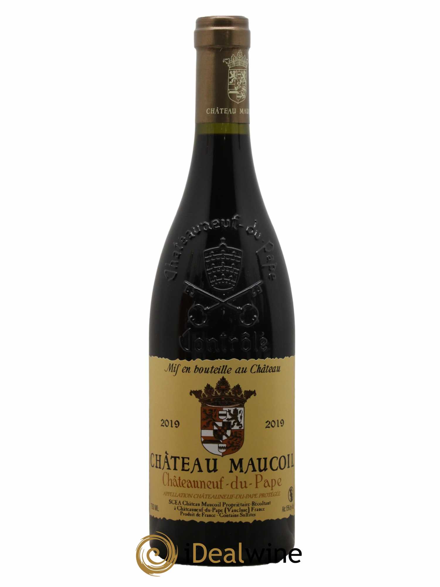 Châteauneuf-du-Pape Château Maucoil 2019 - Lot de 1 bouteille - 0