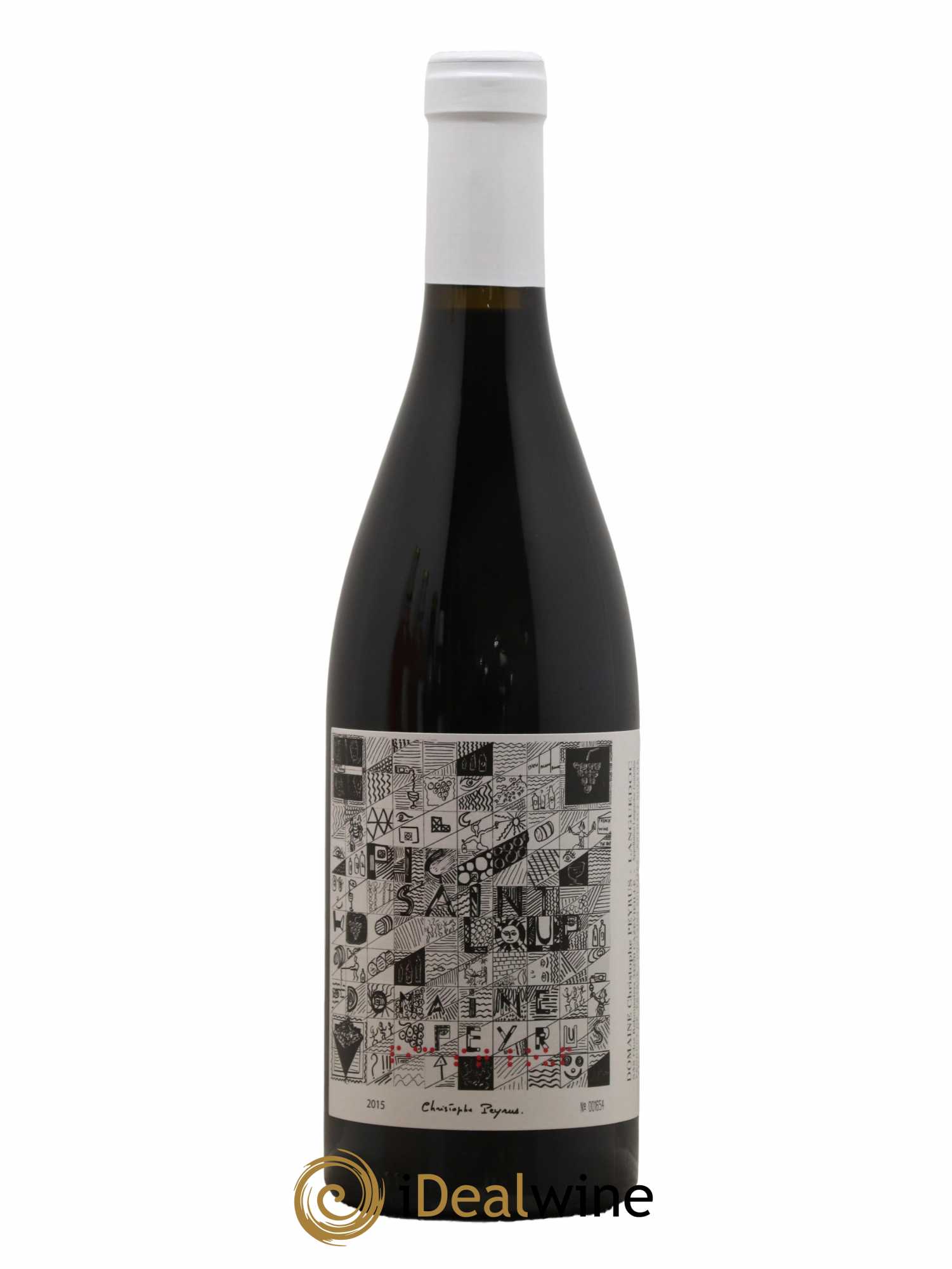 Languedoc Pic Saint Loup Domaine Peyrus 2015 - Lot de 1 bouteille - 0