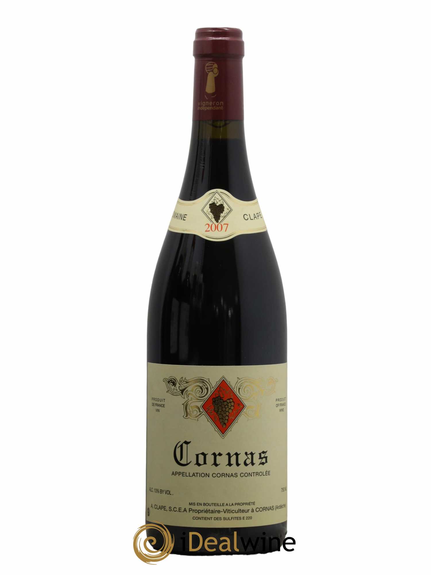 Cornas Auguste Clape 2007 - Posten von 1 Flasche - 0